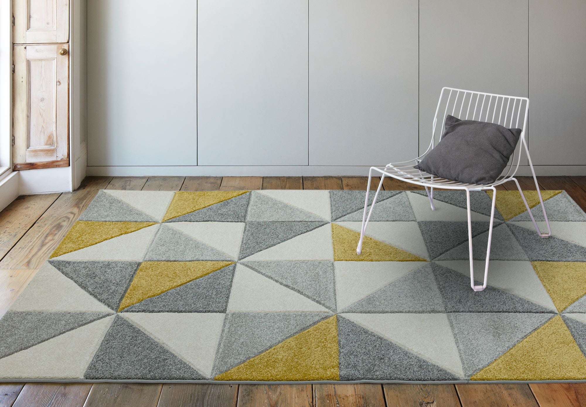 Sketch SK06 Cubic Ochre Rug