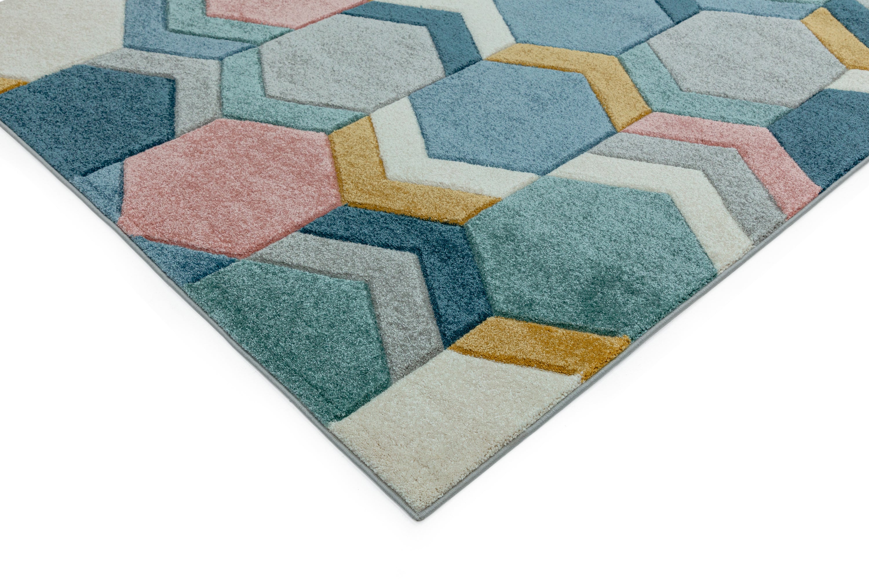 Sketch SK10 Hexagon Multi Rug
