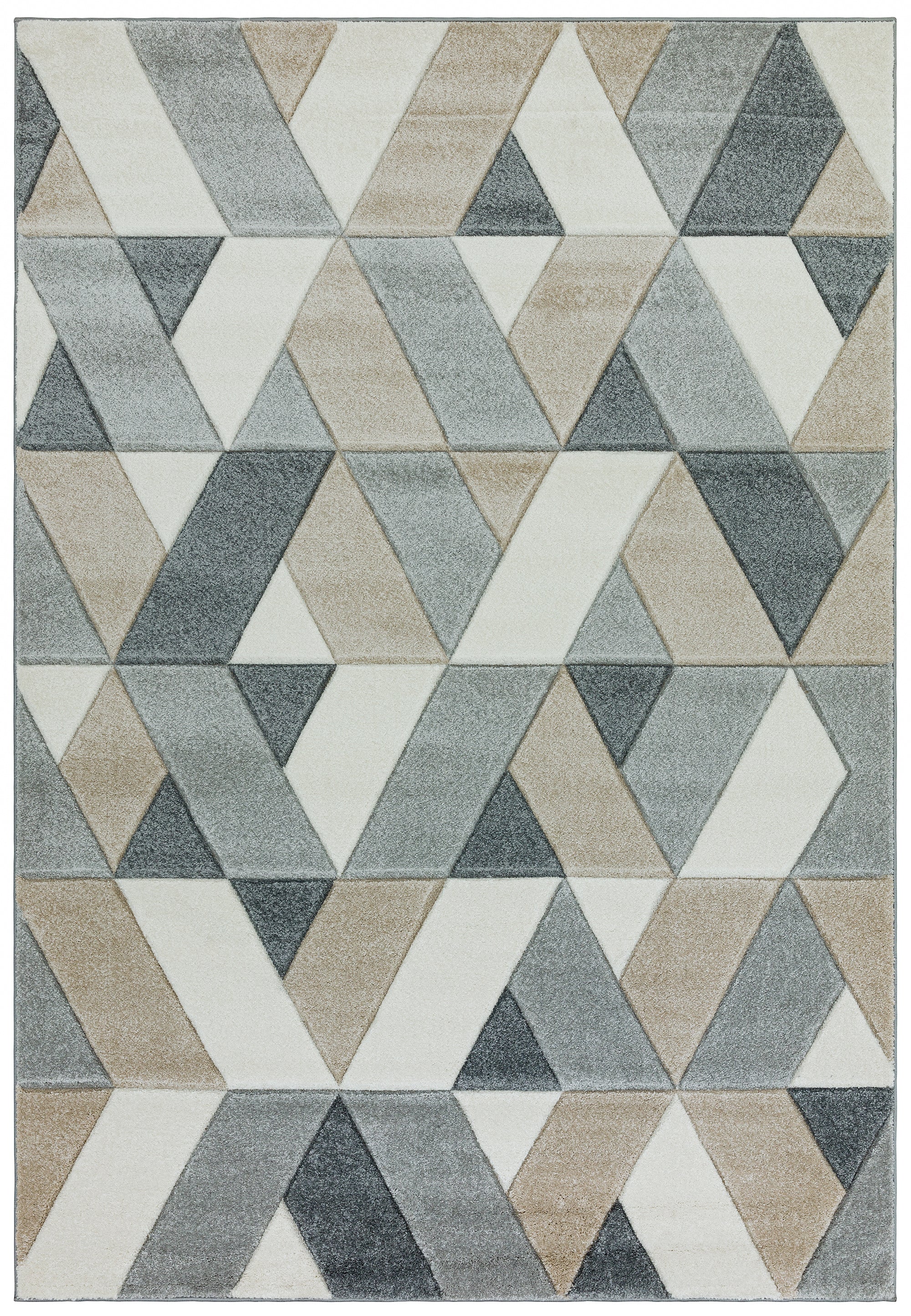 Sketch SK01 Rhombus Grey Rug