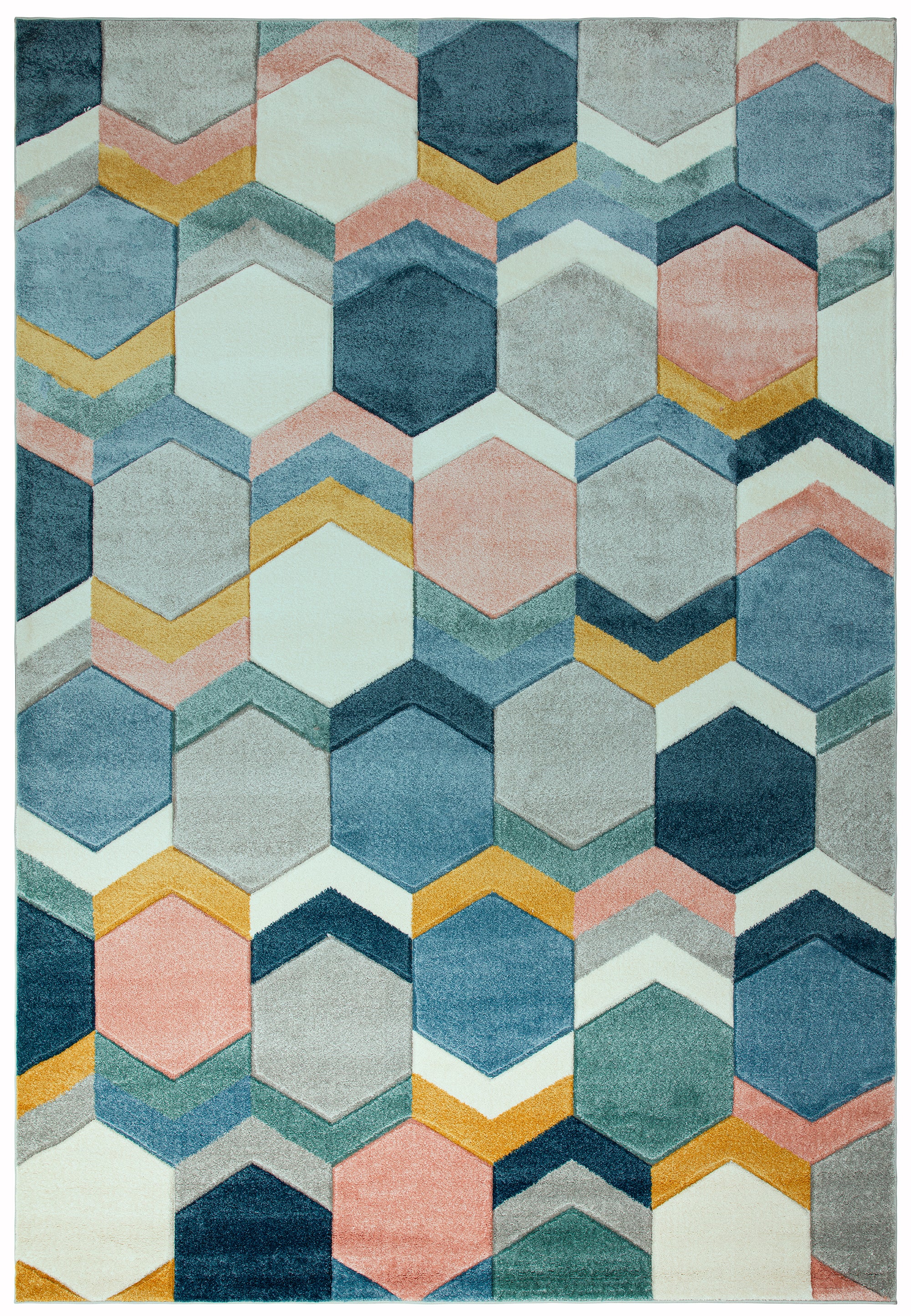 Sketch SK10 Hexagon Multi Rug