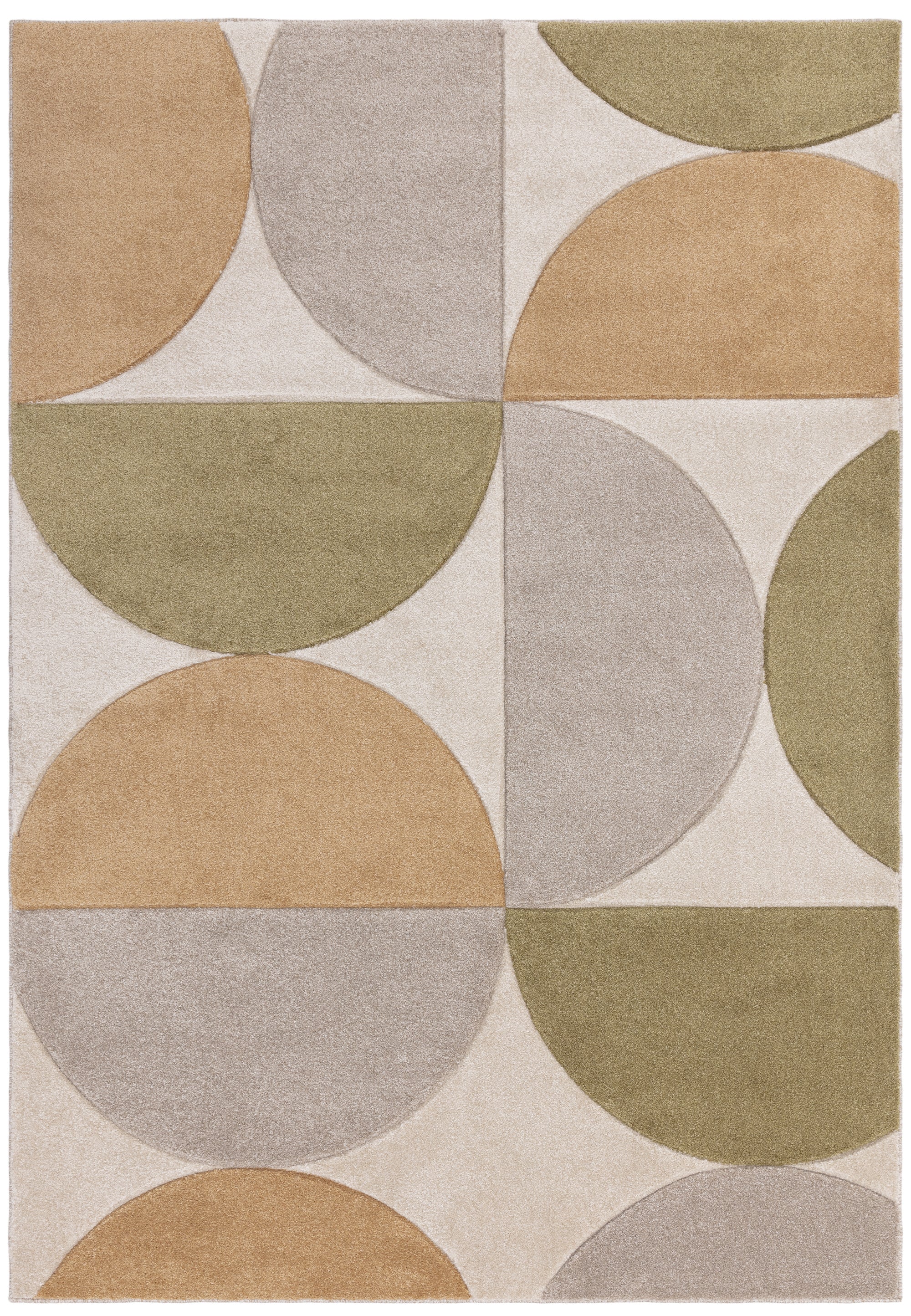 Sketch SK15 Curve Ochre Rug