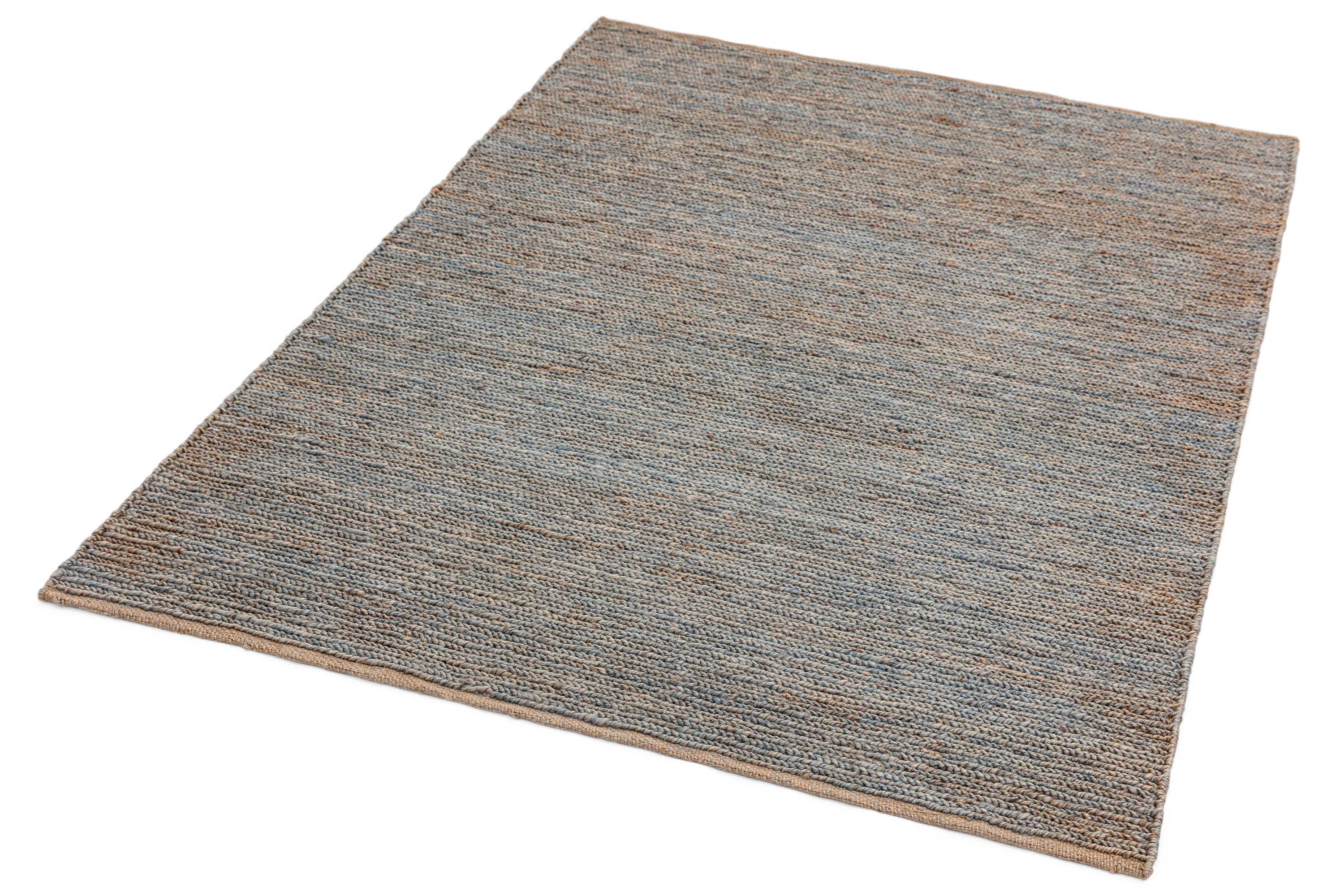 Soumak Silver Rug