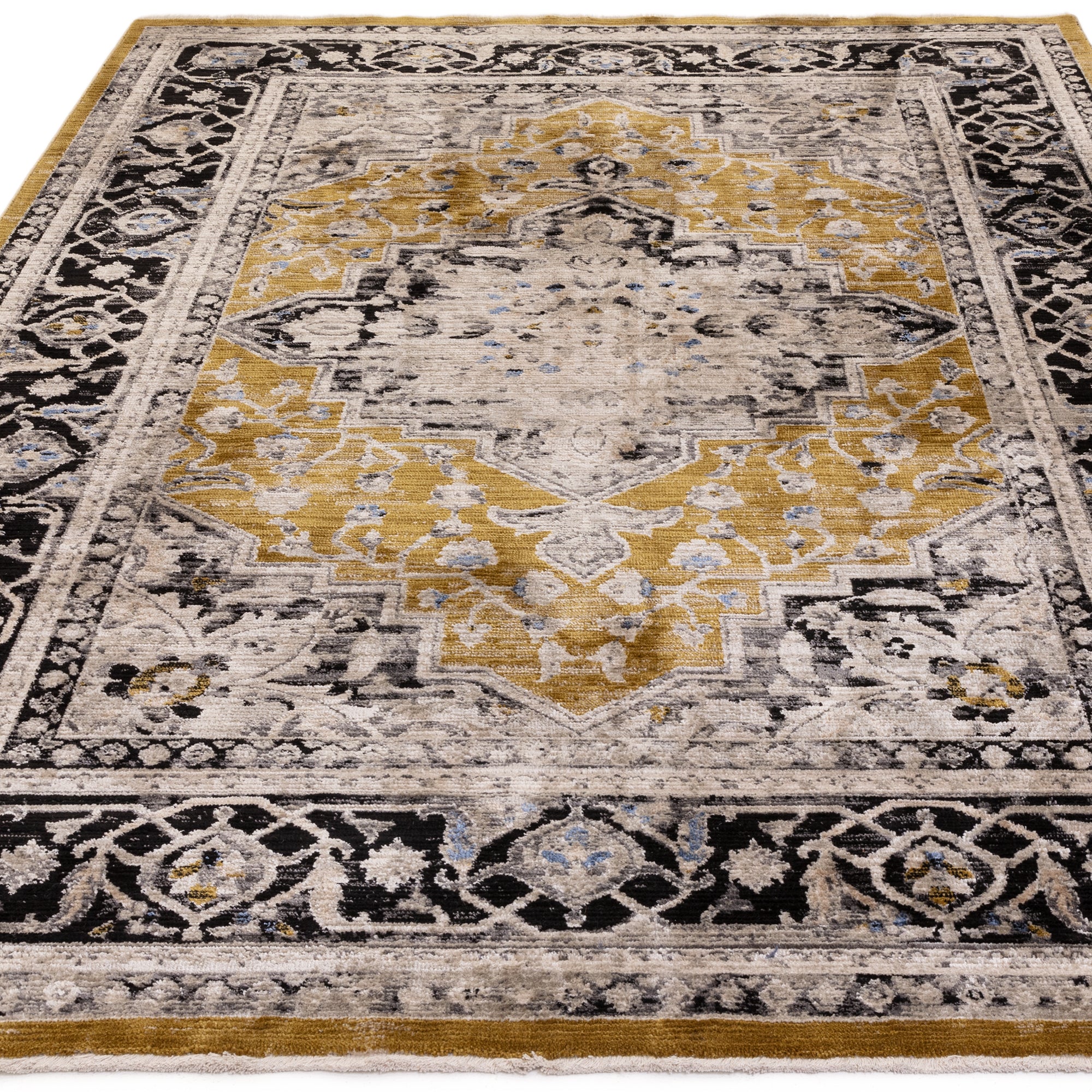 Sovereign 03 Gold Medallion Rug