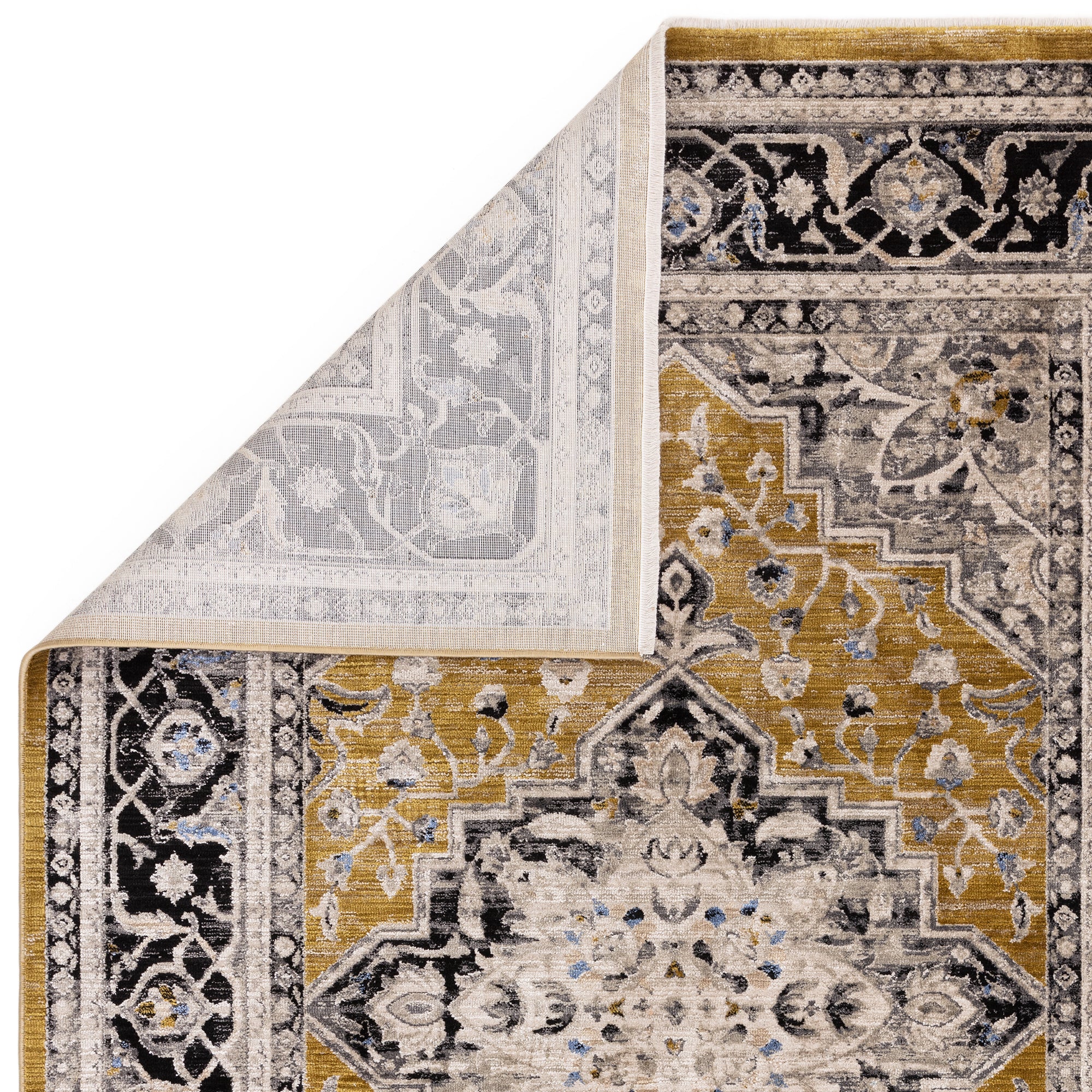 Sovereign 03 Gold Medallion Rug