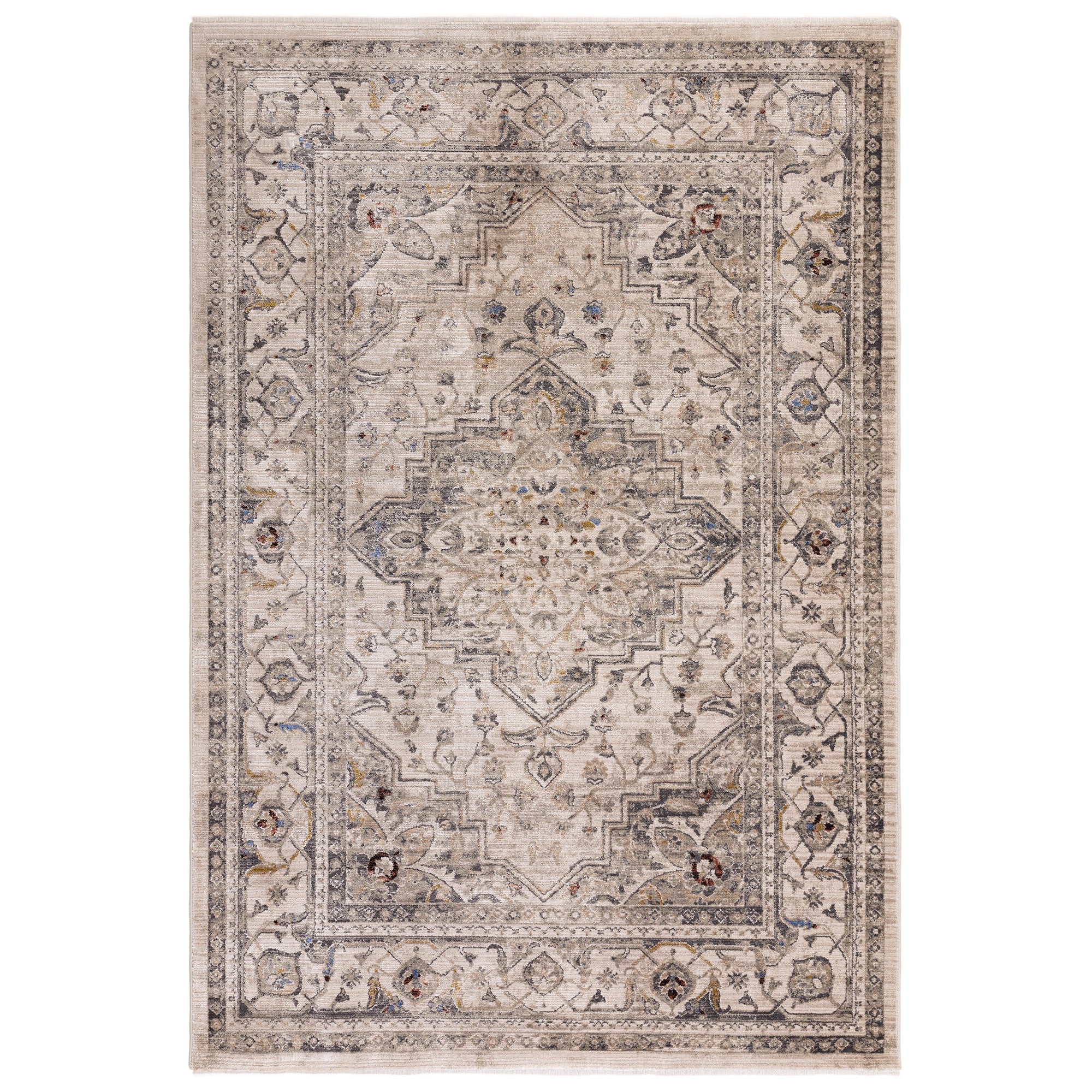 Sovereign 06 Ash Medallion Rug