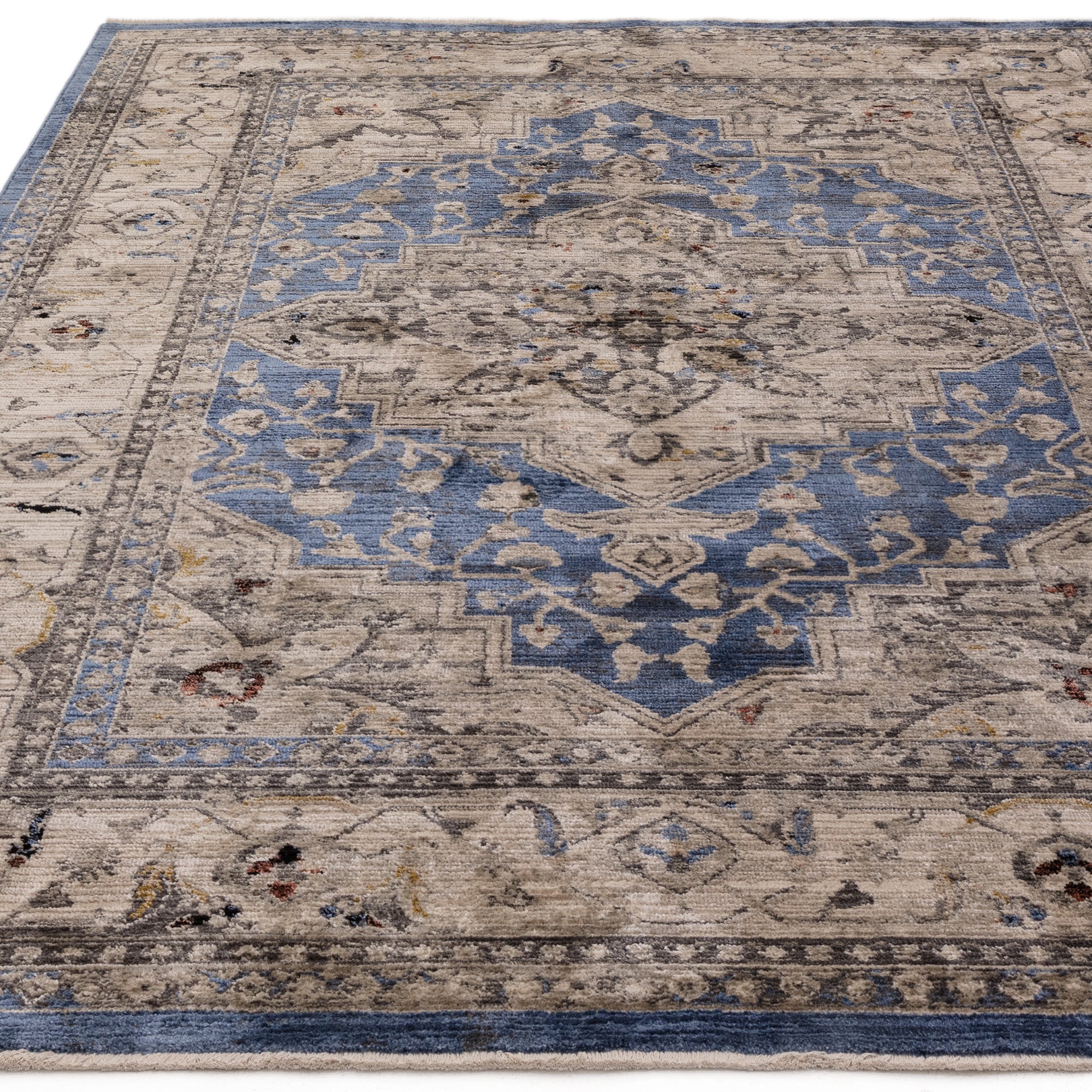 Sovereign 07 Blue Medallion Rug