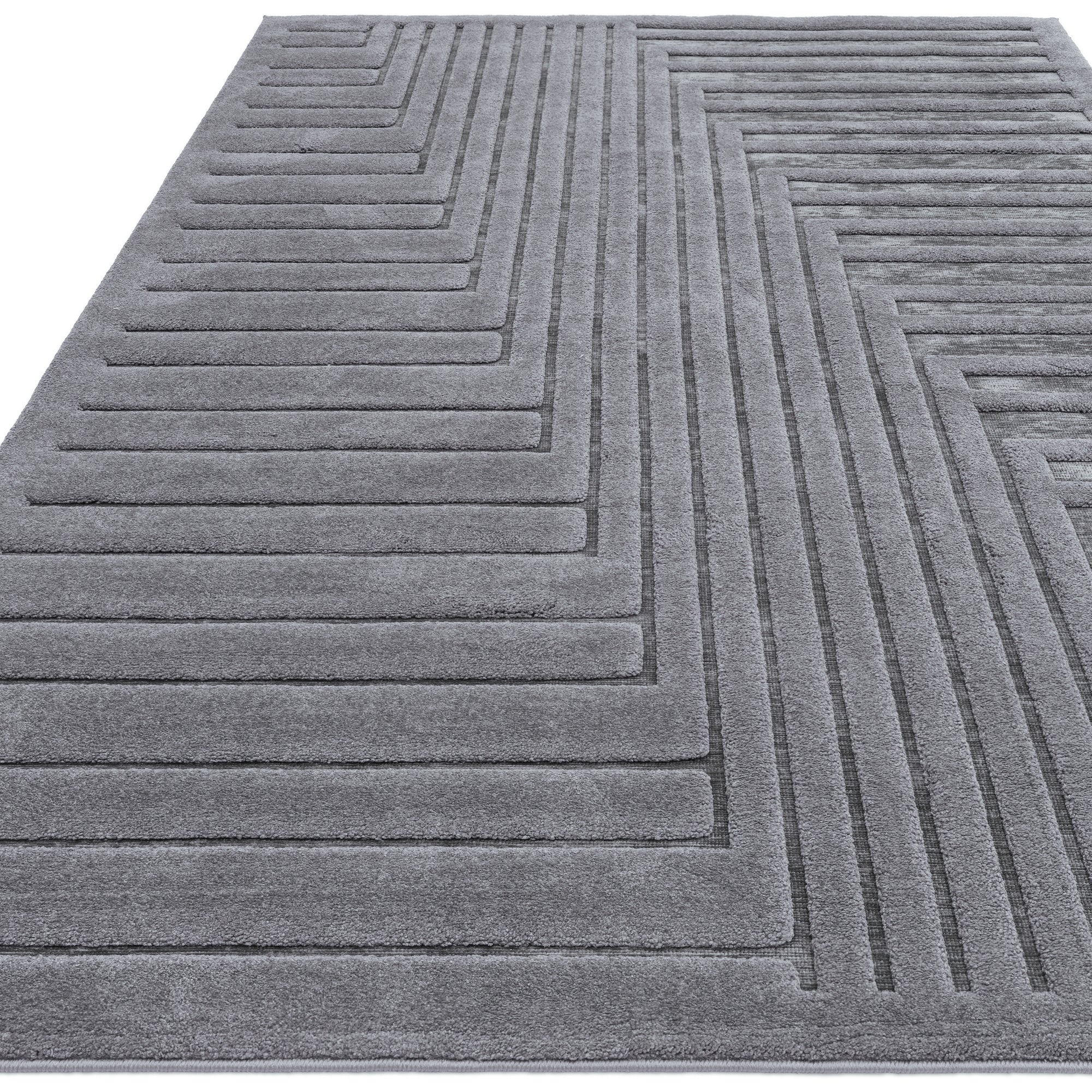 Valley 02 Charcoal Connection Rug