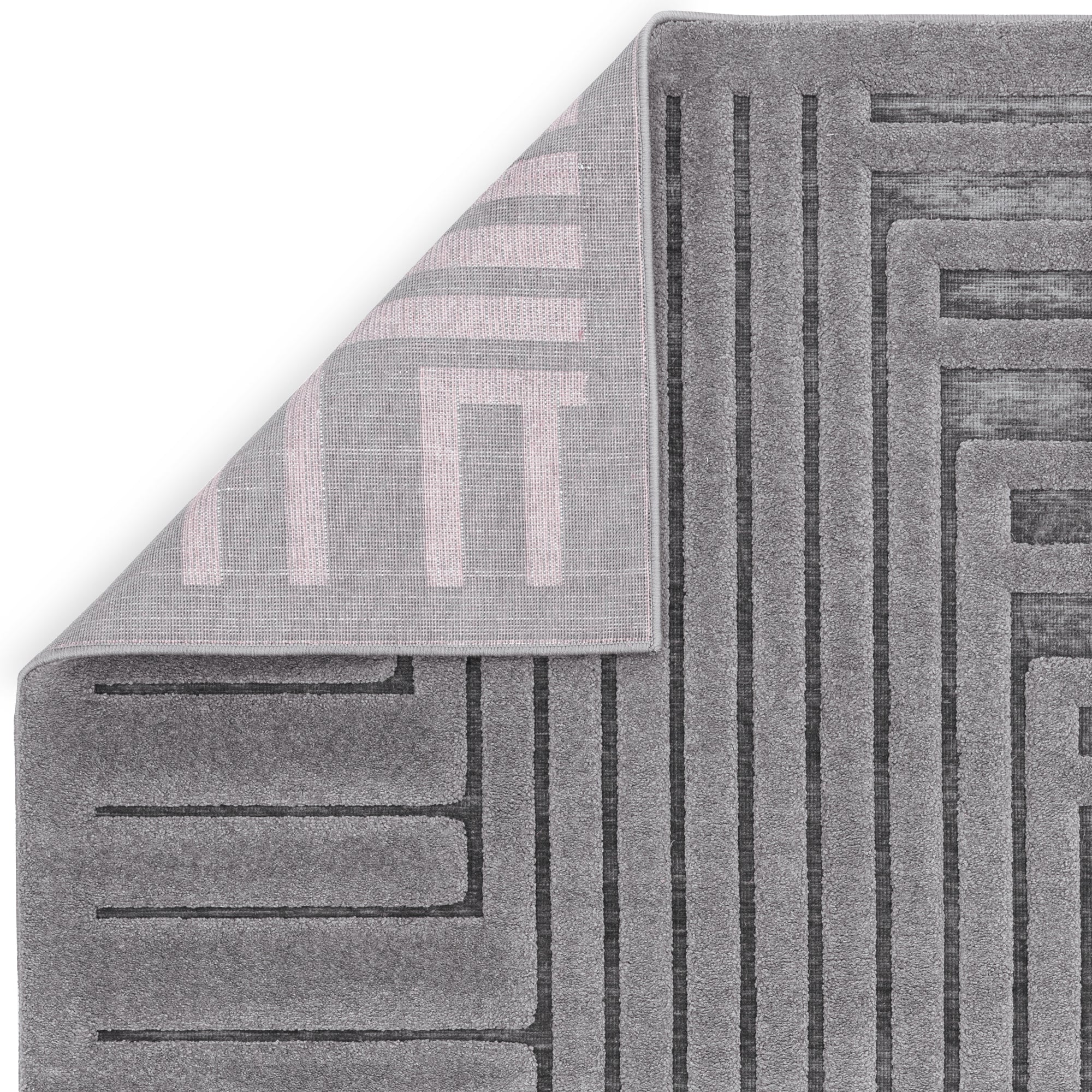 Valley 02 Charcoal Connection Rug