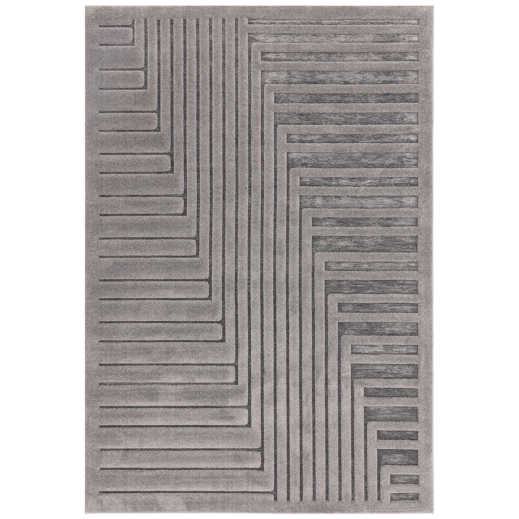 Valley 02 Charcoal Connection Rug