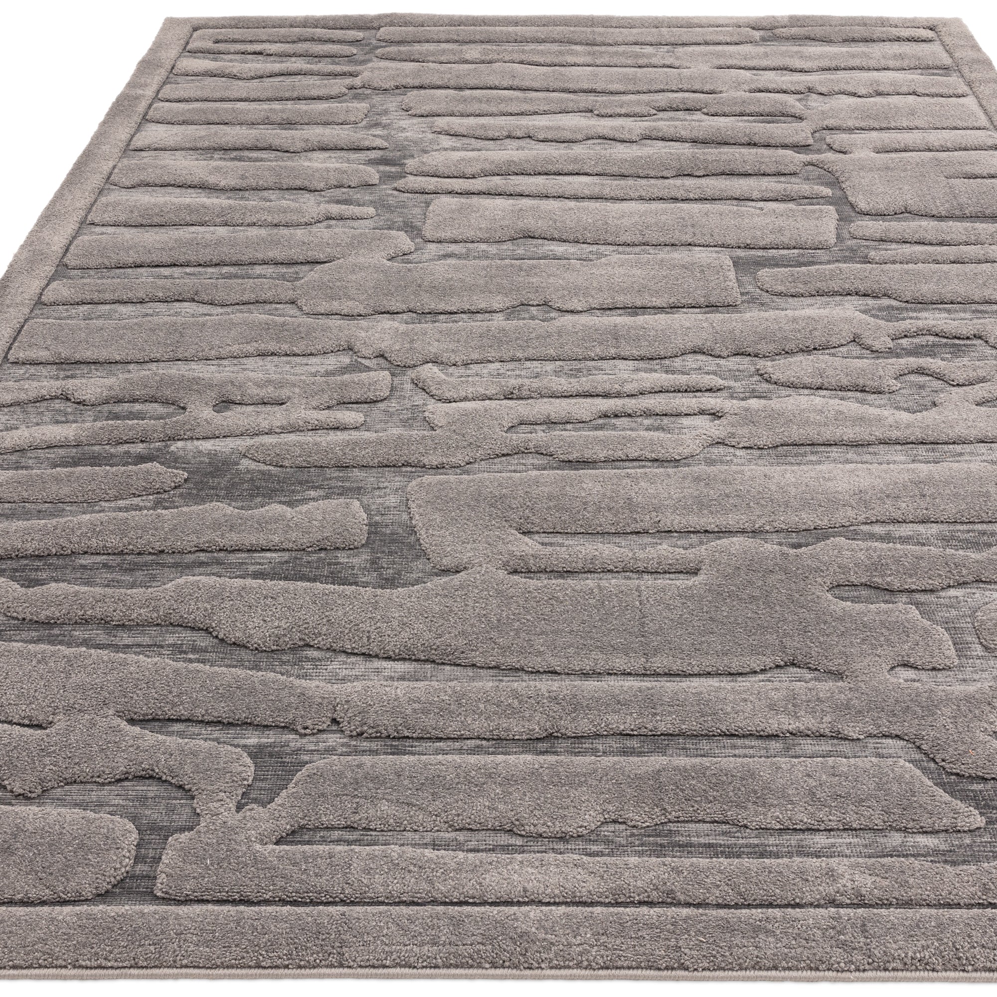 Valley 07 Charcoal Path Rug