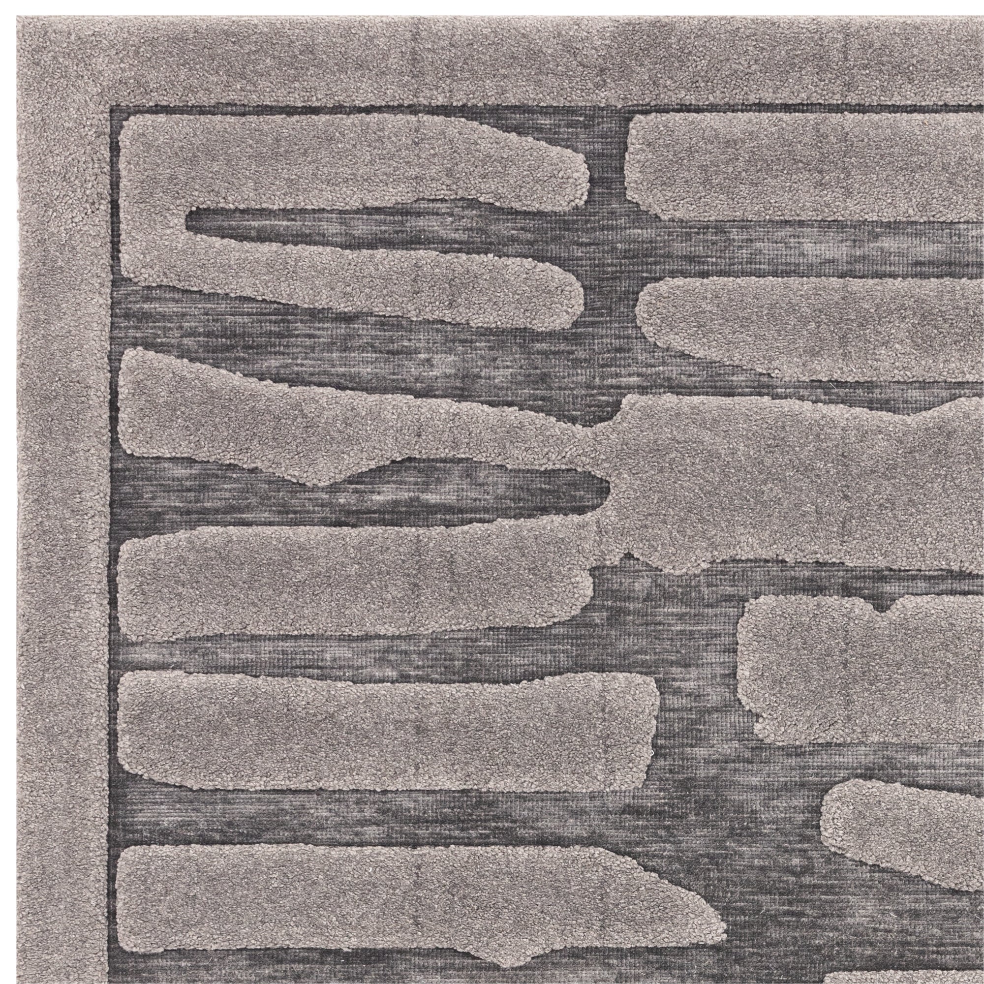 Valley 07 Charcoal Path Rug
