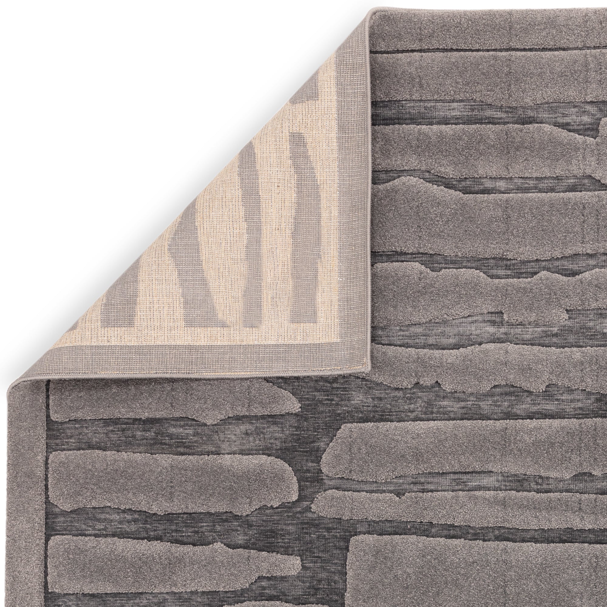 Valley 07 Charcoal Path Rug