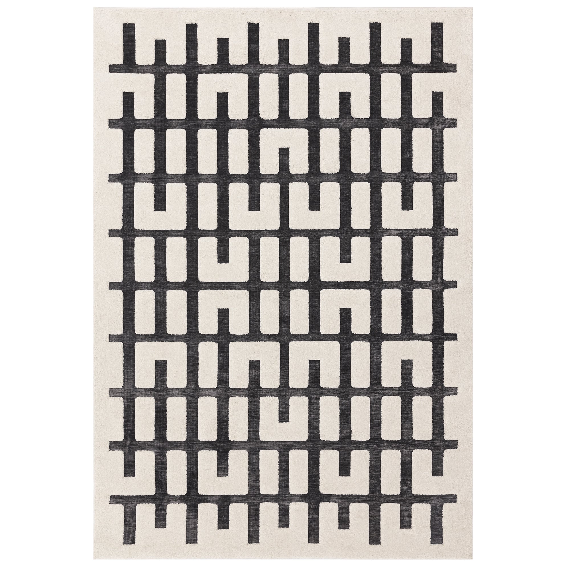 Valley 10 Charcoal / Ivory Juction Rug
