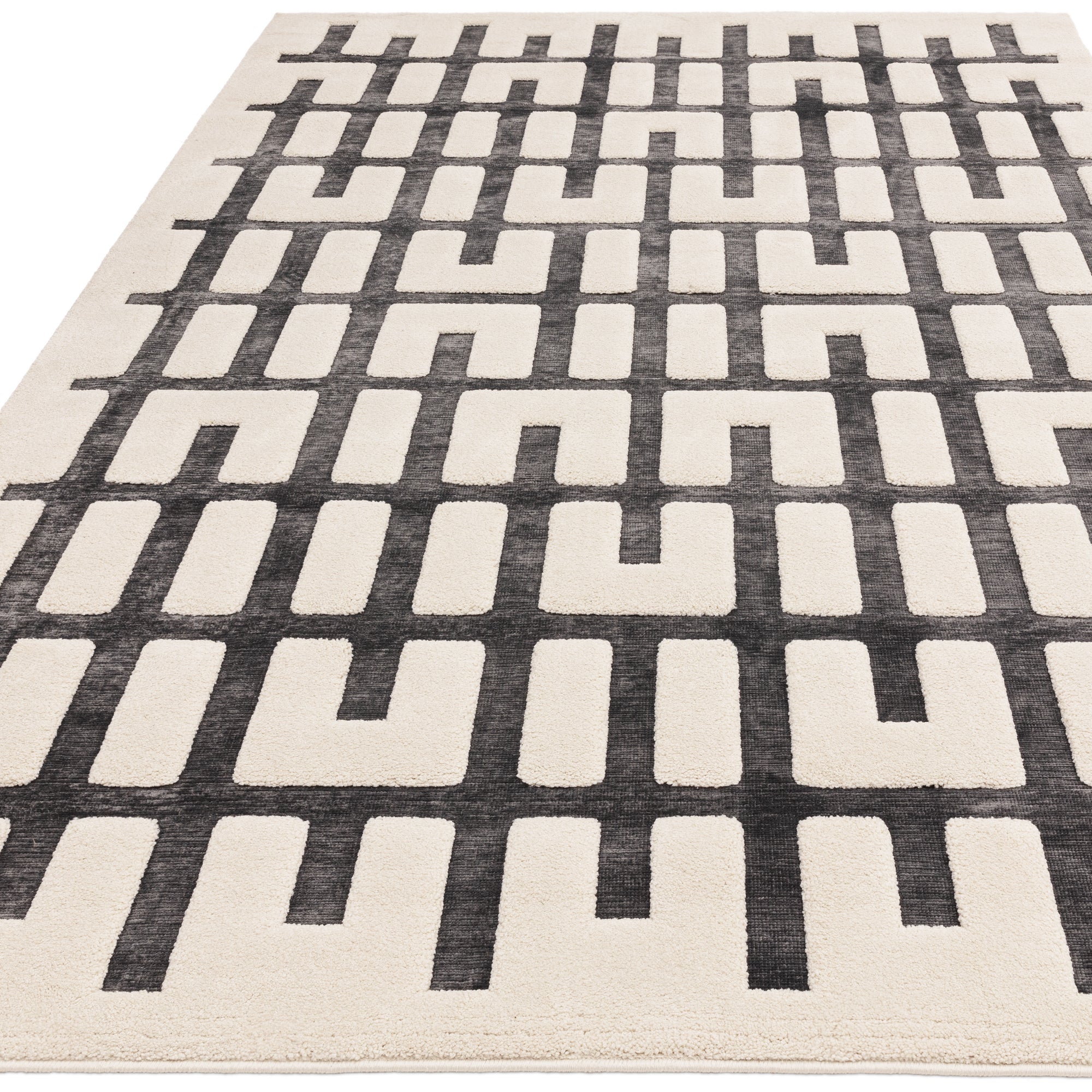 Valley 10 Charcoal / Ivory Juction Rug