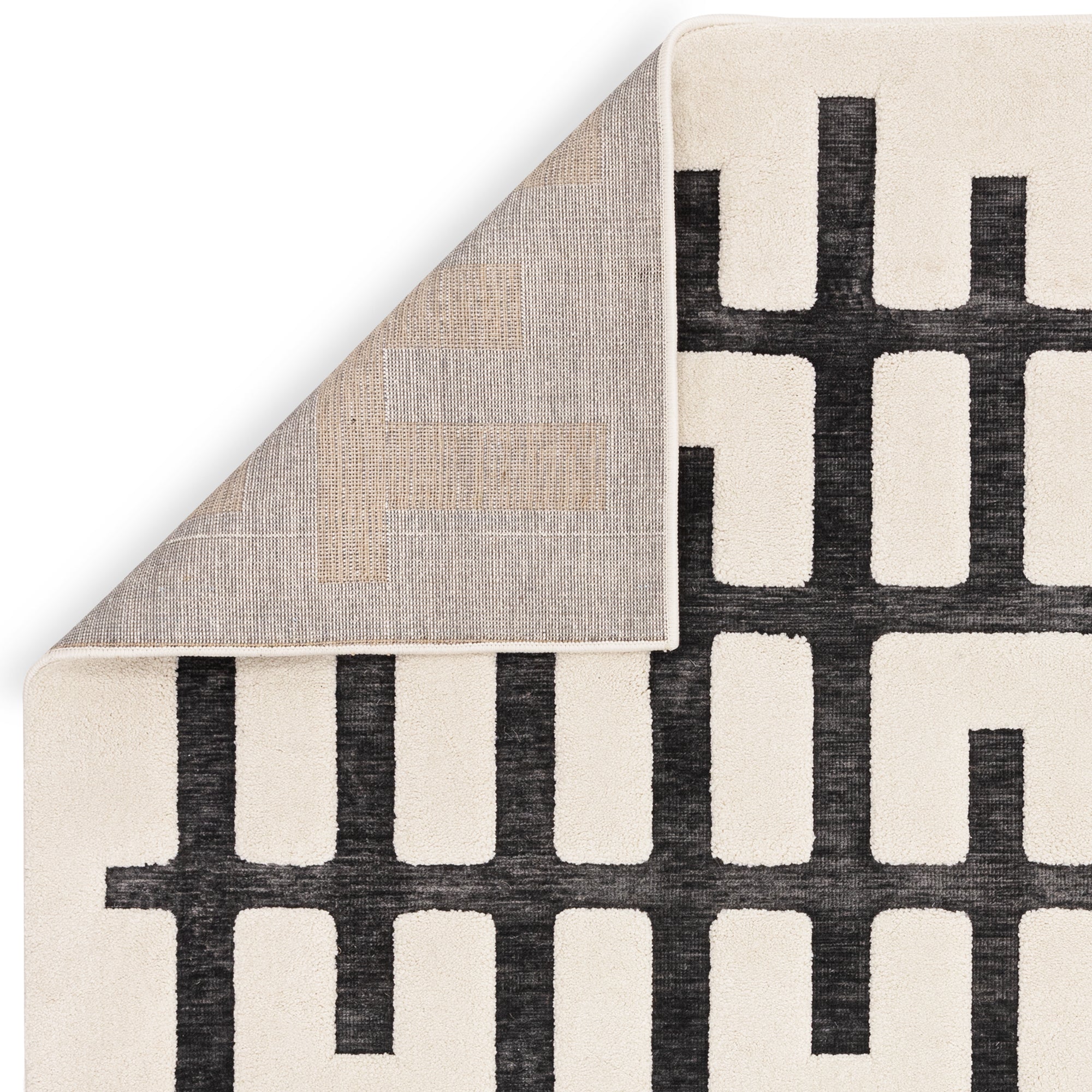 Valley 10 Charcoal / Ivory Juction Rug