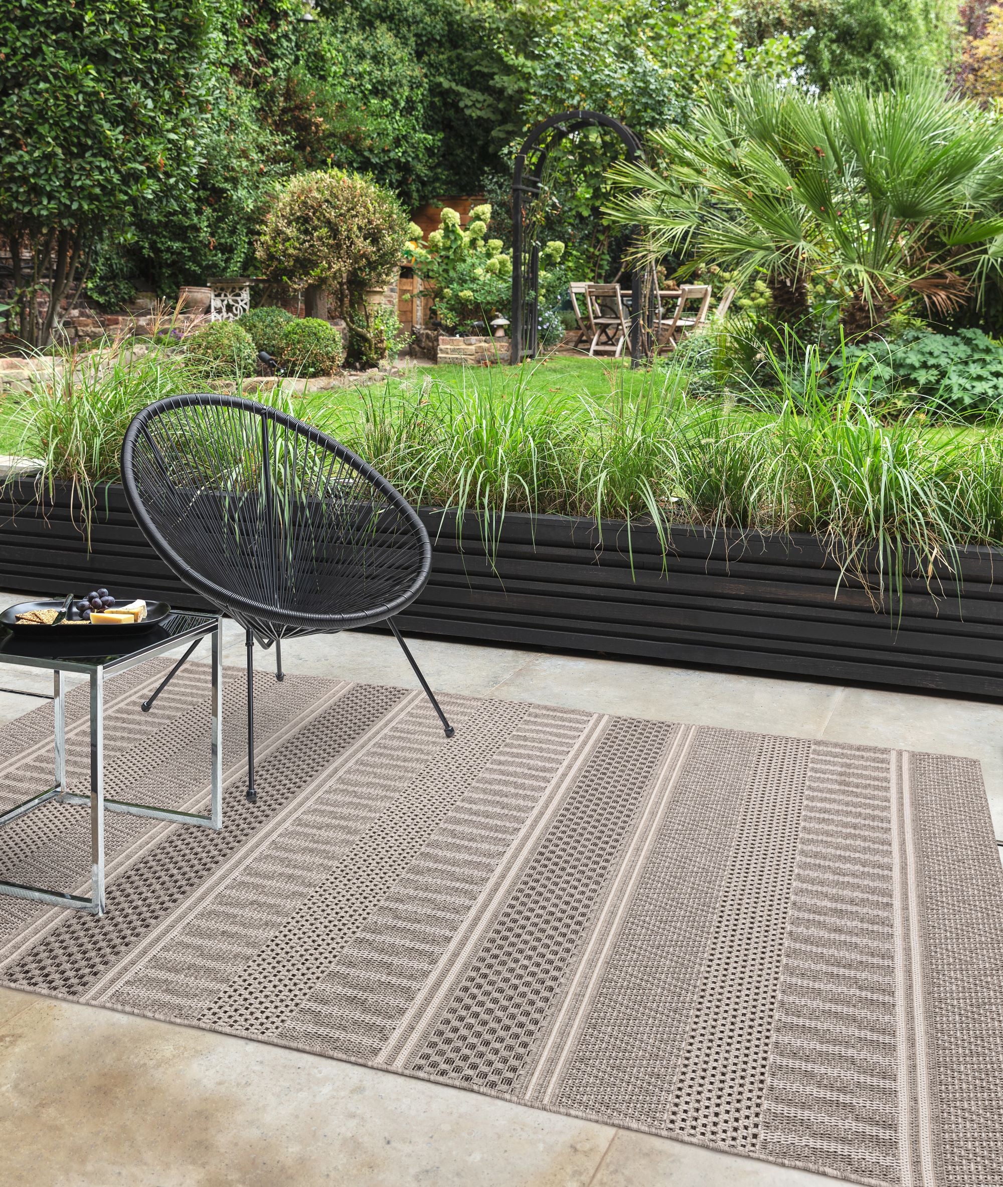Varanda VA04 Natural Stripe Rug