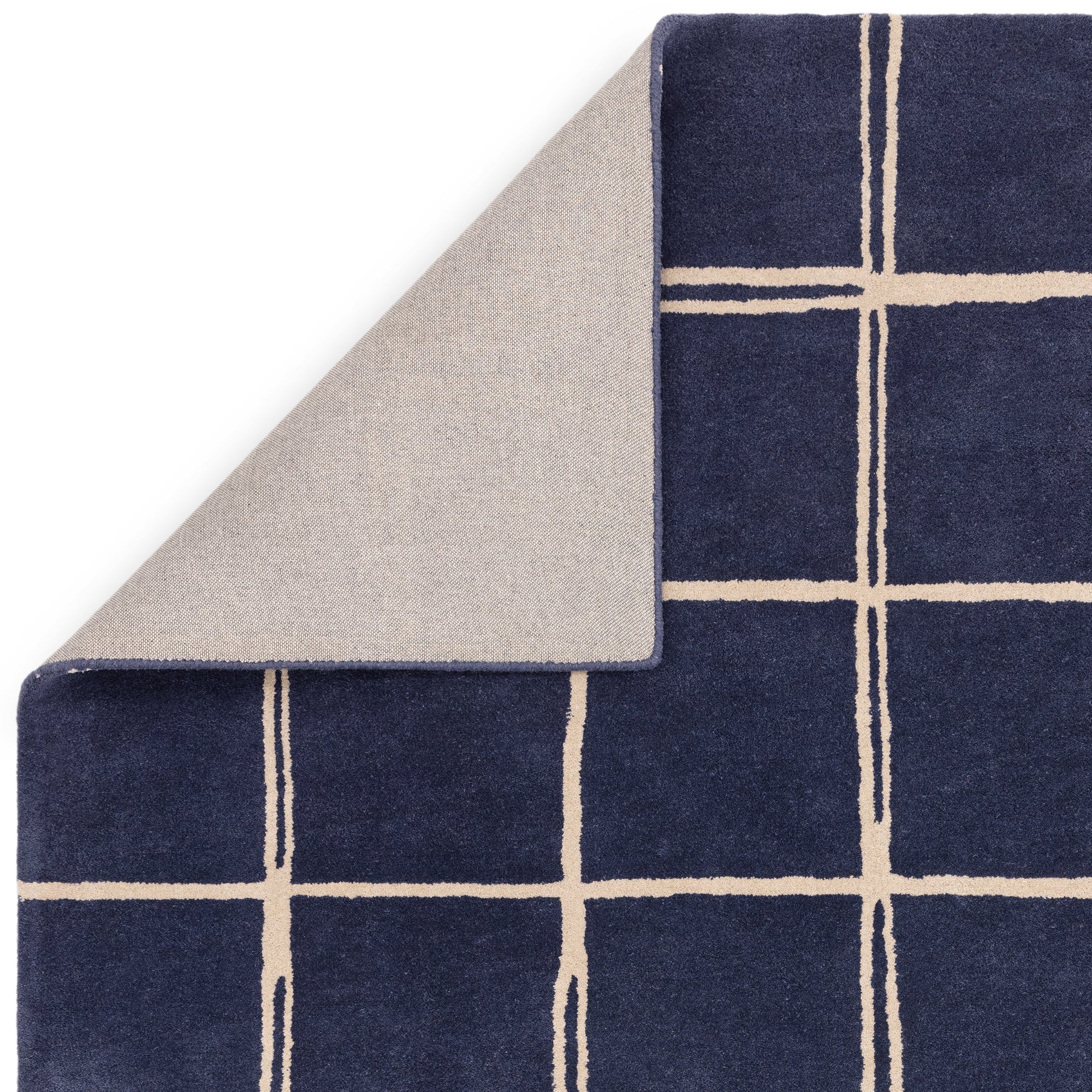 Contemporary Design Albany New Grid Marine Rug