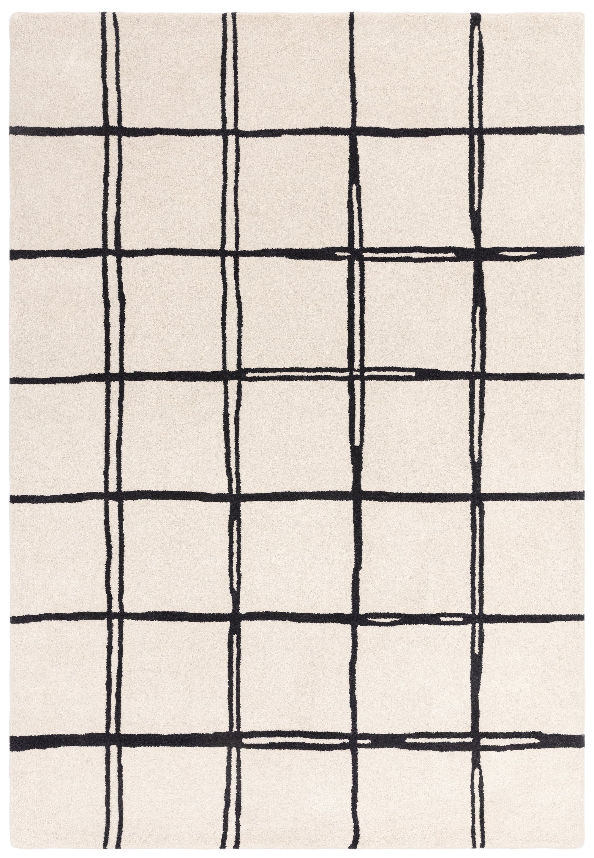 Albany New Grid Monochrome Rug