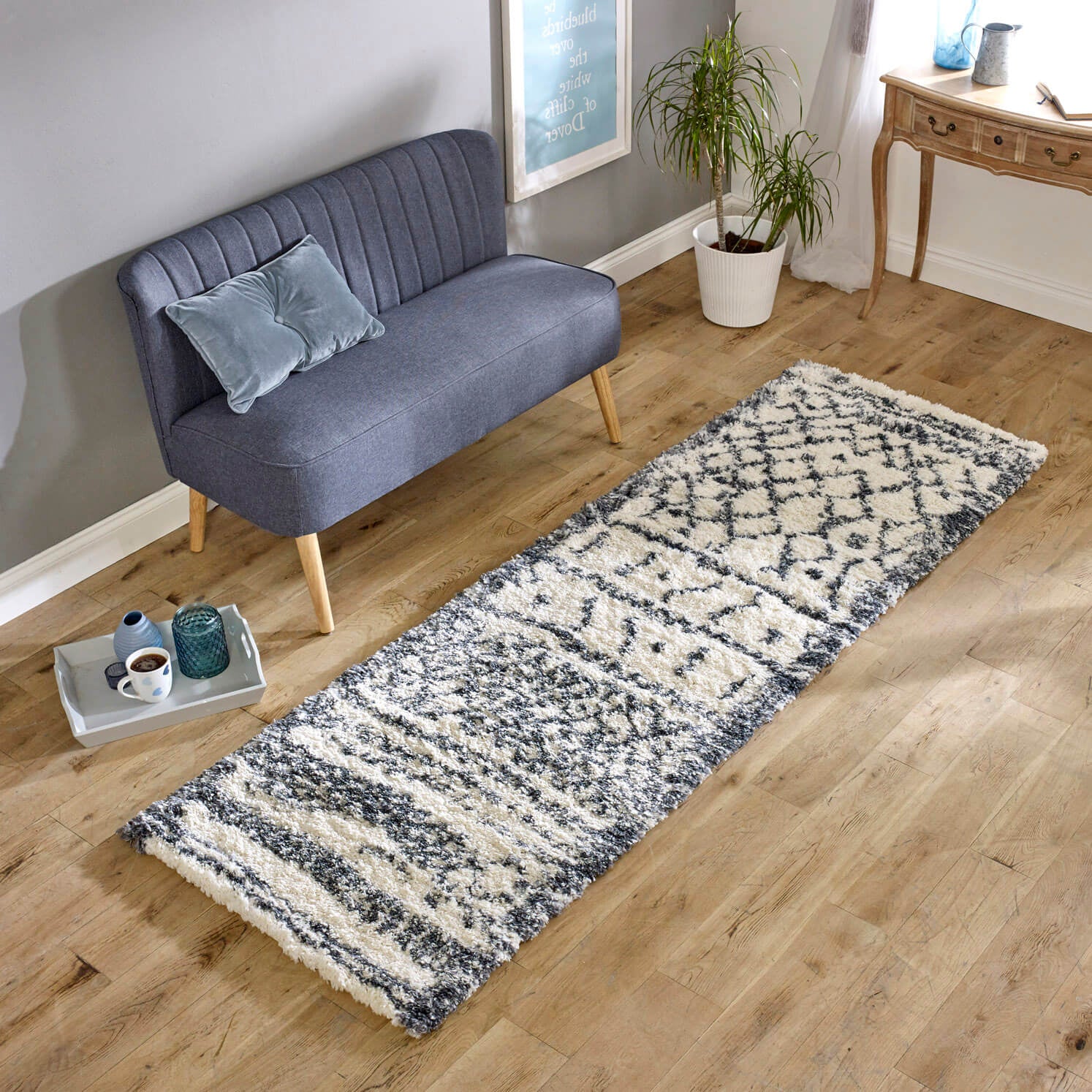 Alto AL04 Cream & Grey Rug