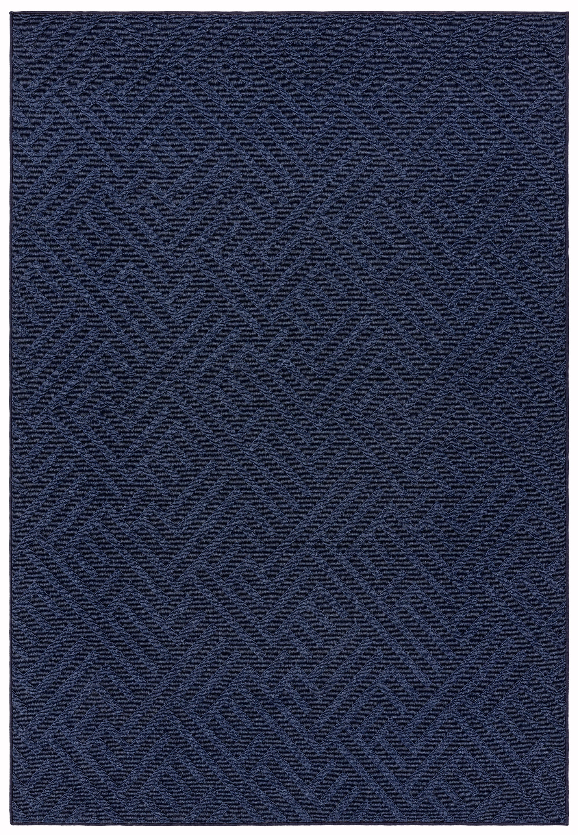 Antibes Anos Blue Linear Rug