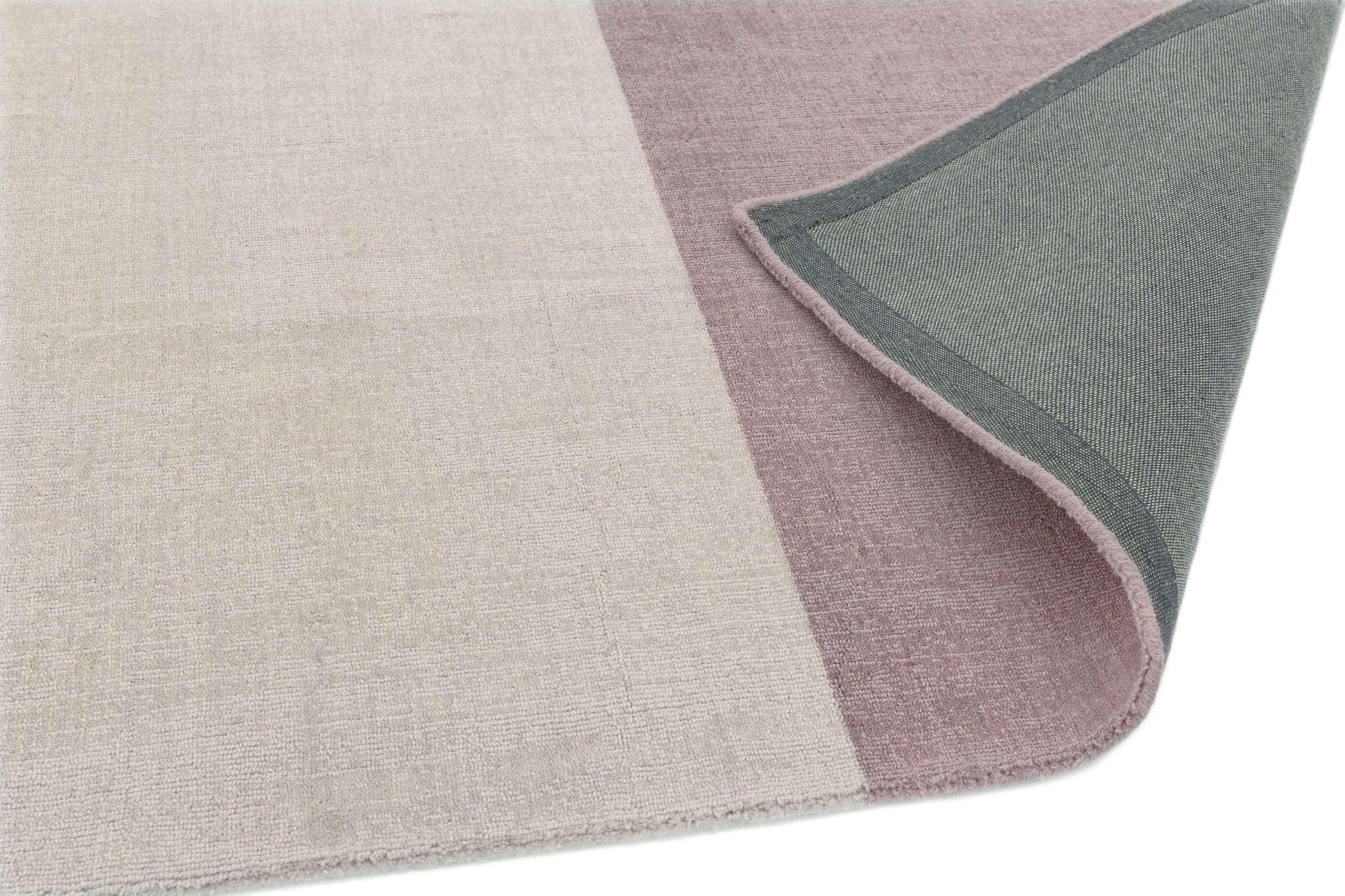 Contemporary Design Blox Heather Purple Rug