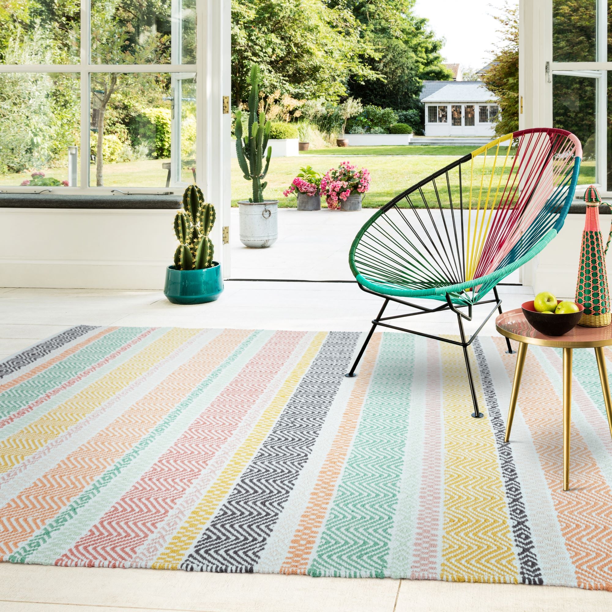 Boardwalk Pastel Multi Rug