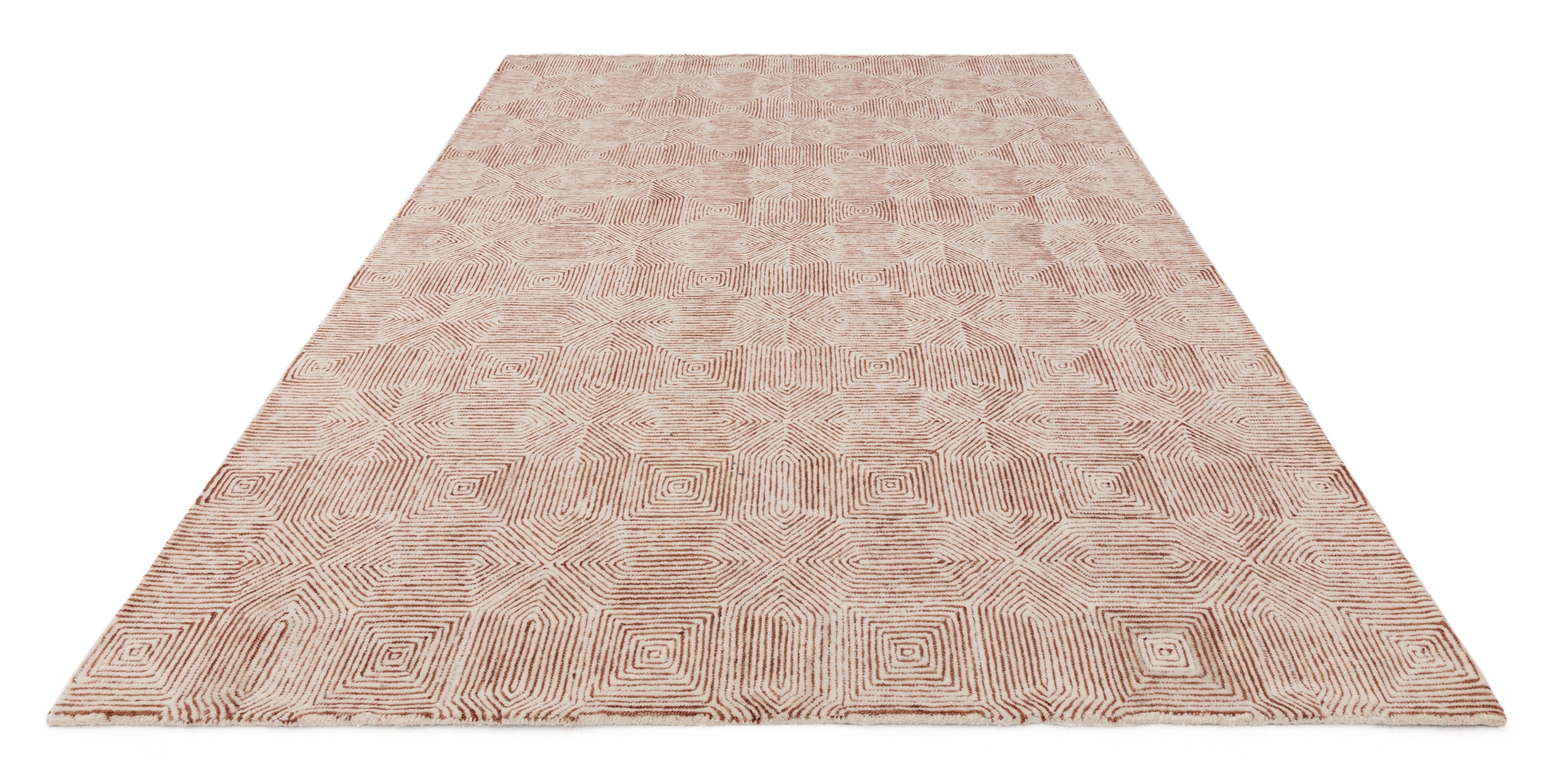 Contemporary Design Camden Terracotta Rug