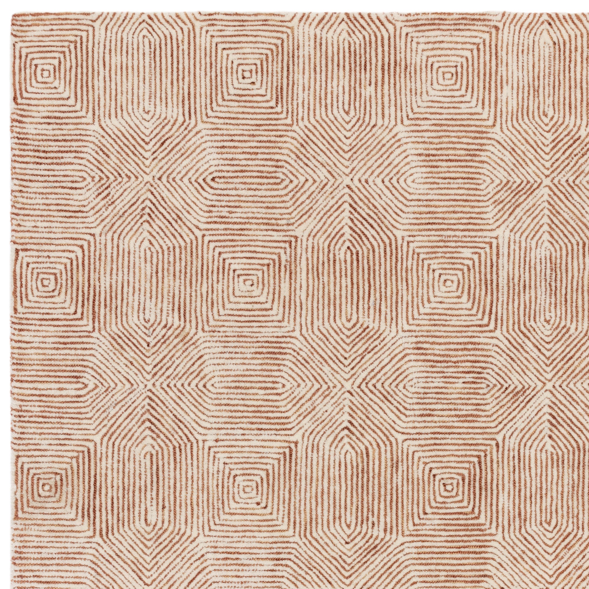 Contemporary Design Camden Terracotta Rug