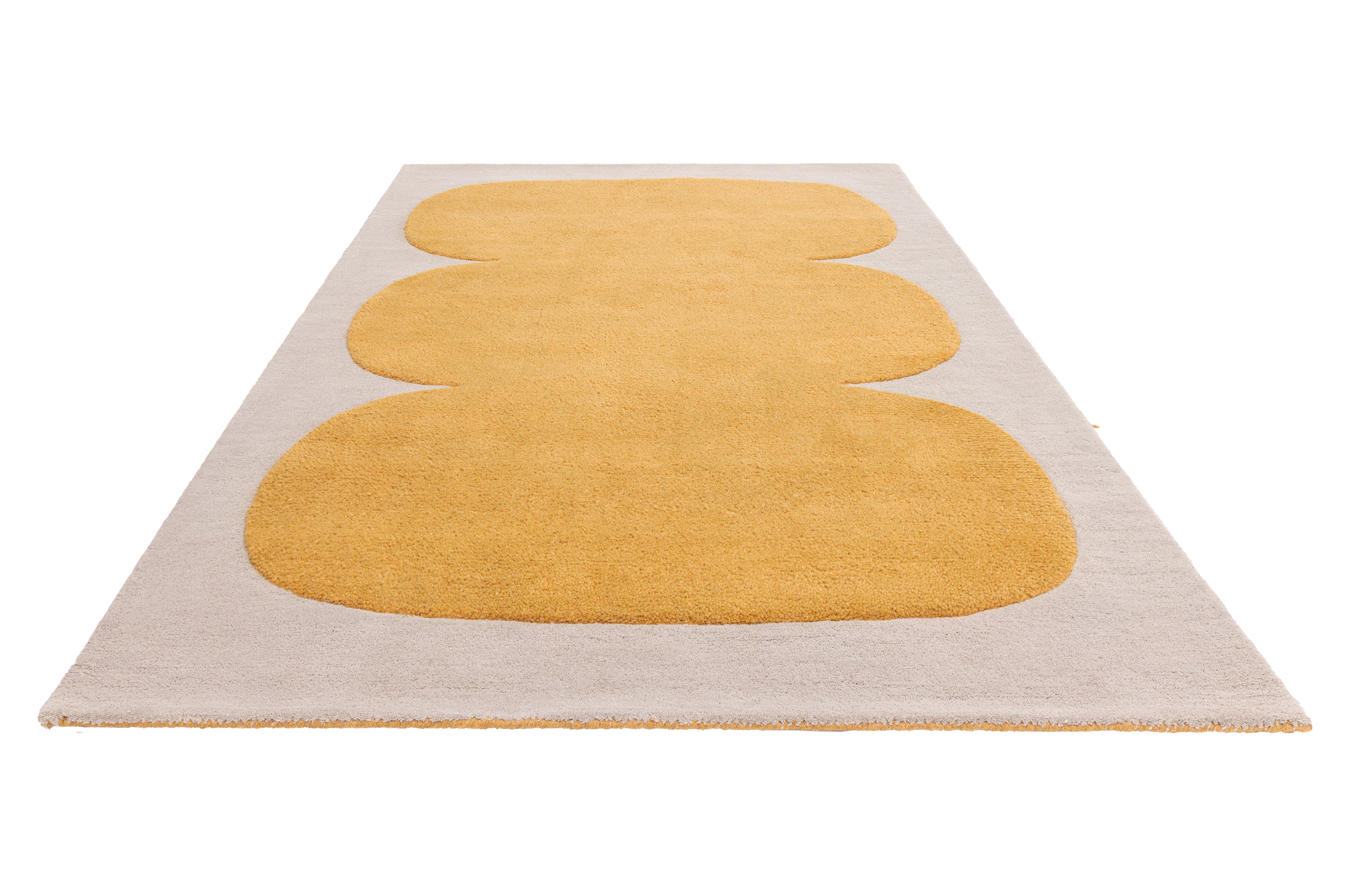 Contemporary Design Canvas Sculpt Rug