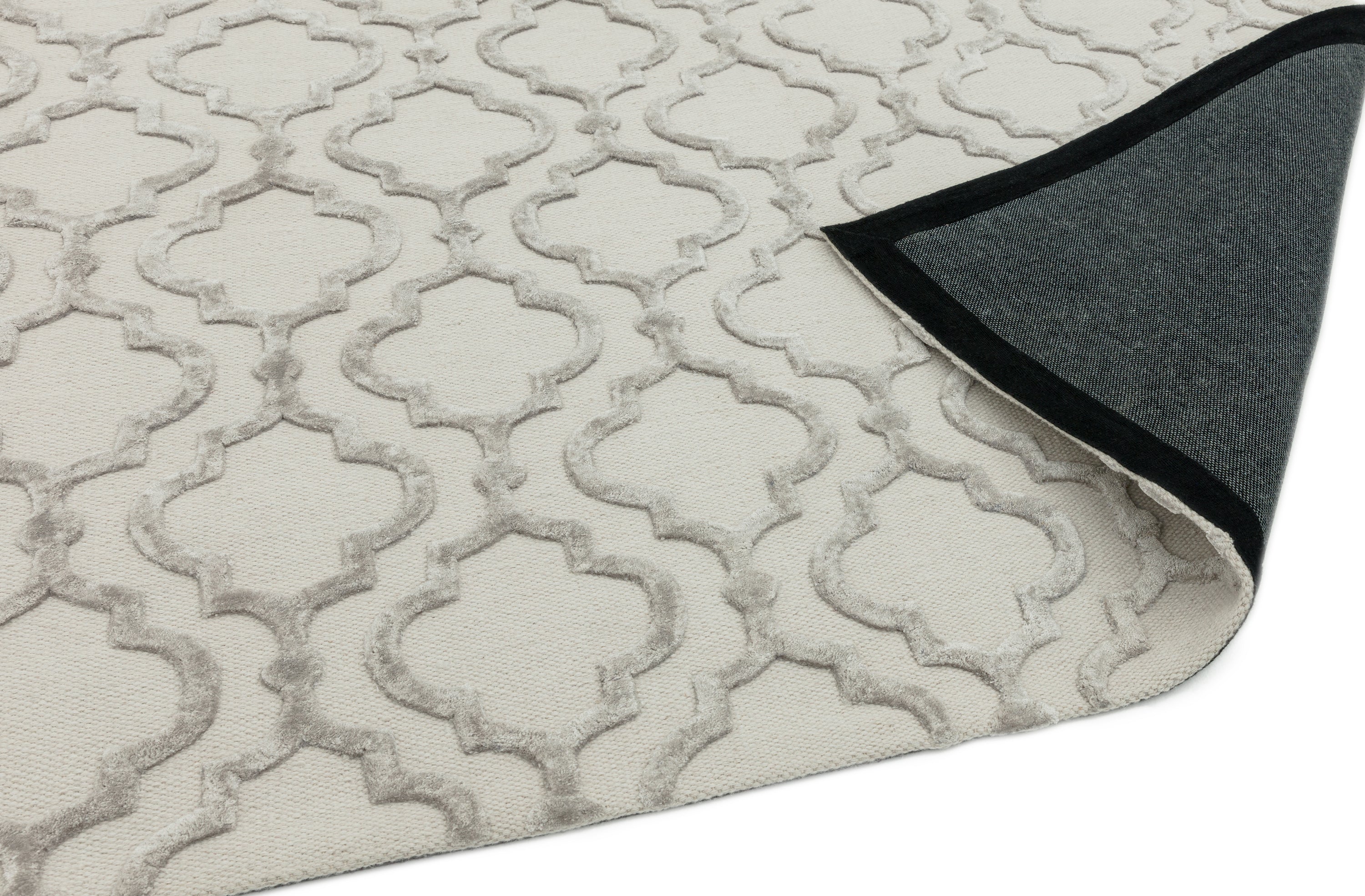 Contemporary Design Dixon Ogee Grey Rug