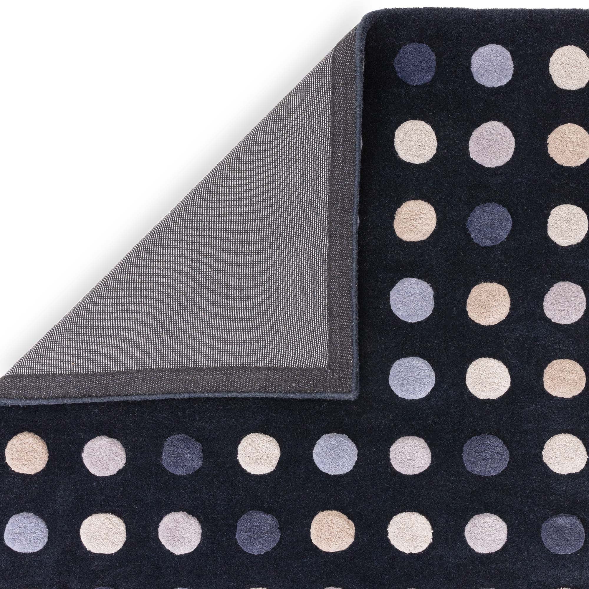 Contemporary Design Dotty Navy Rug