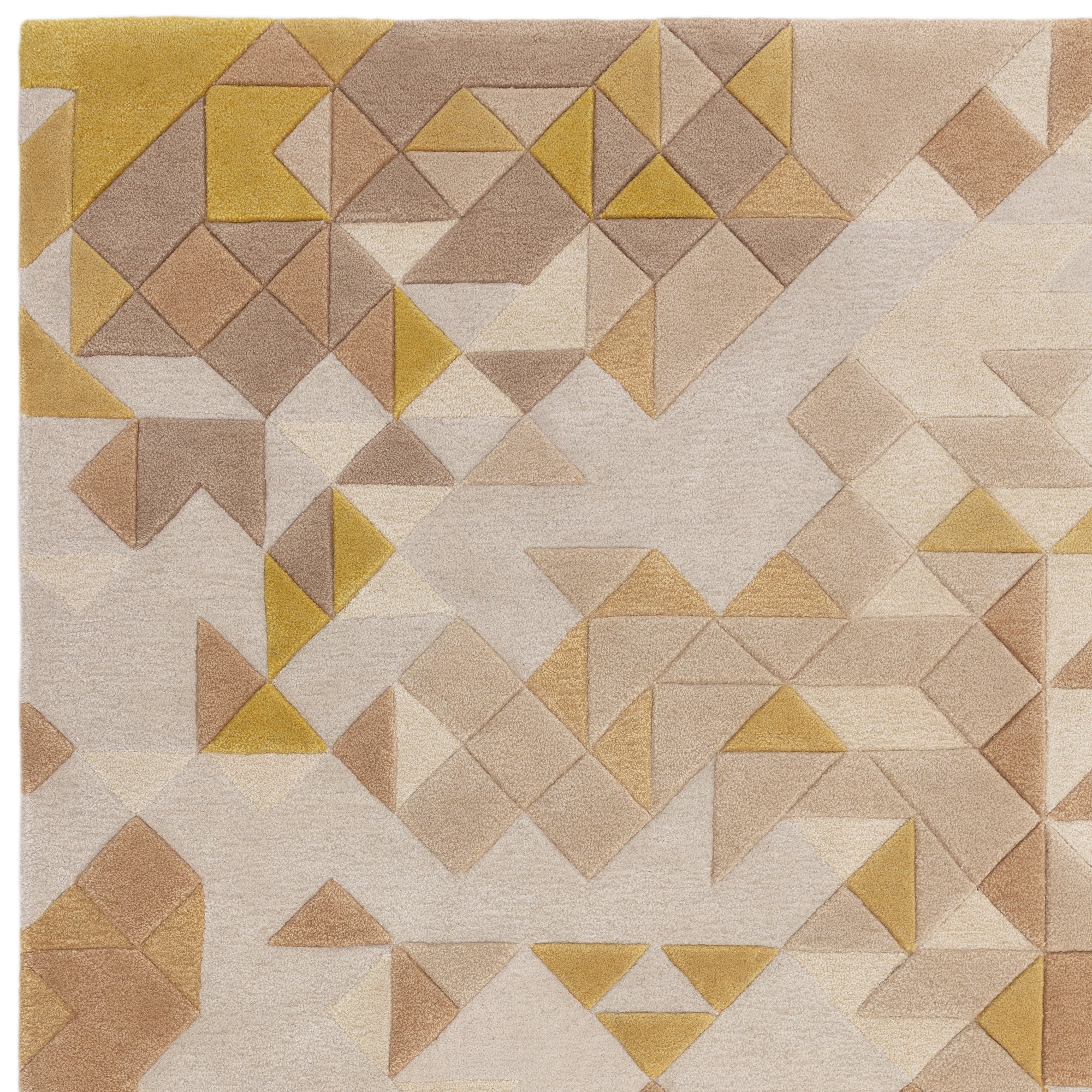 Contemporary Design Enigma Gold Multi Rug