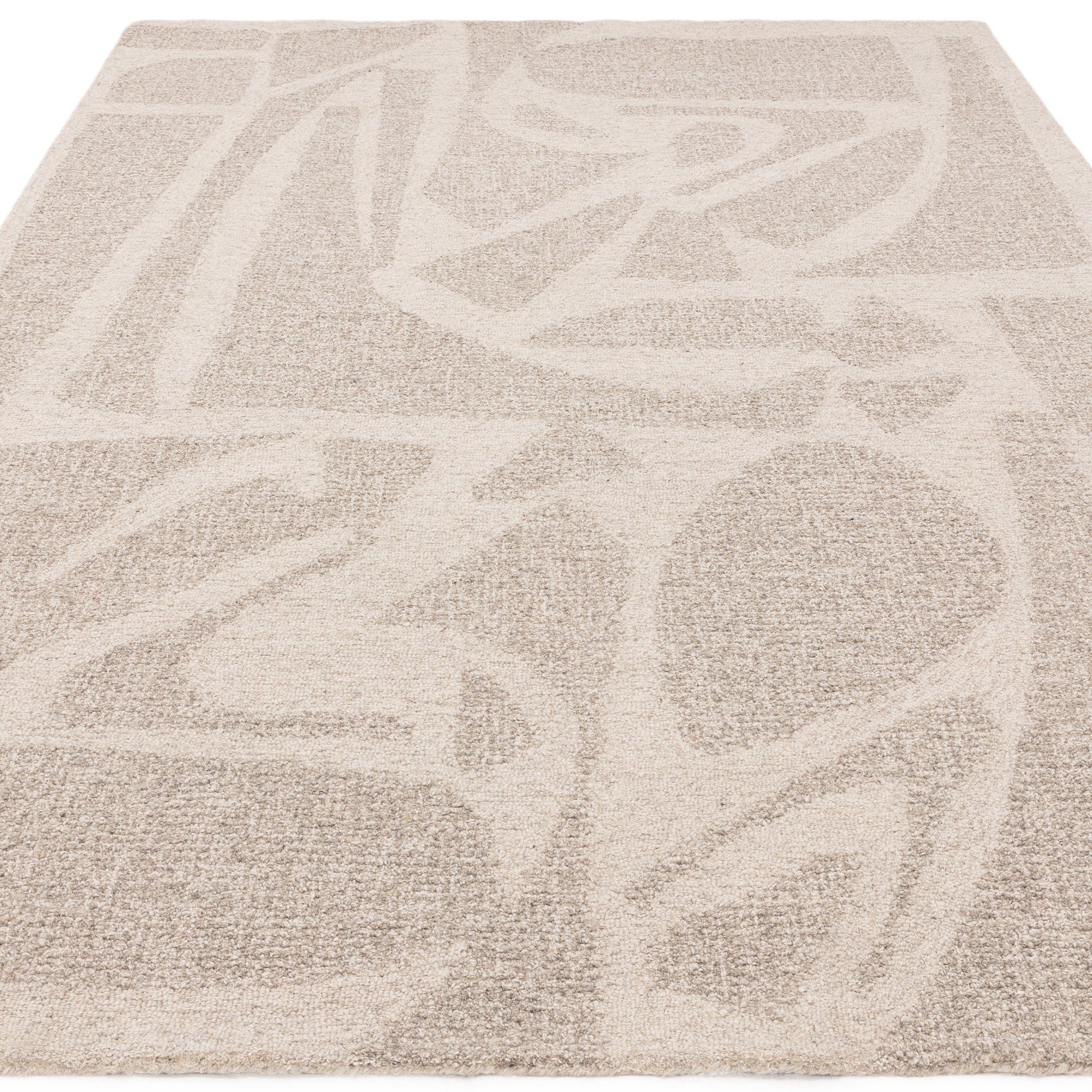 Boho Loxley Linen beige natural rug