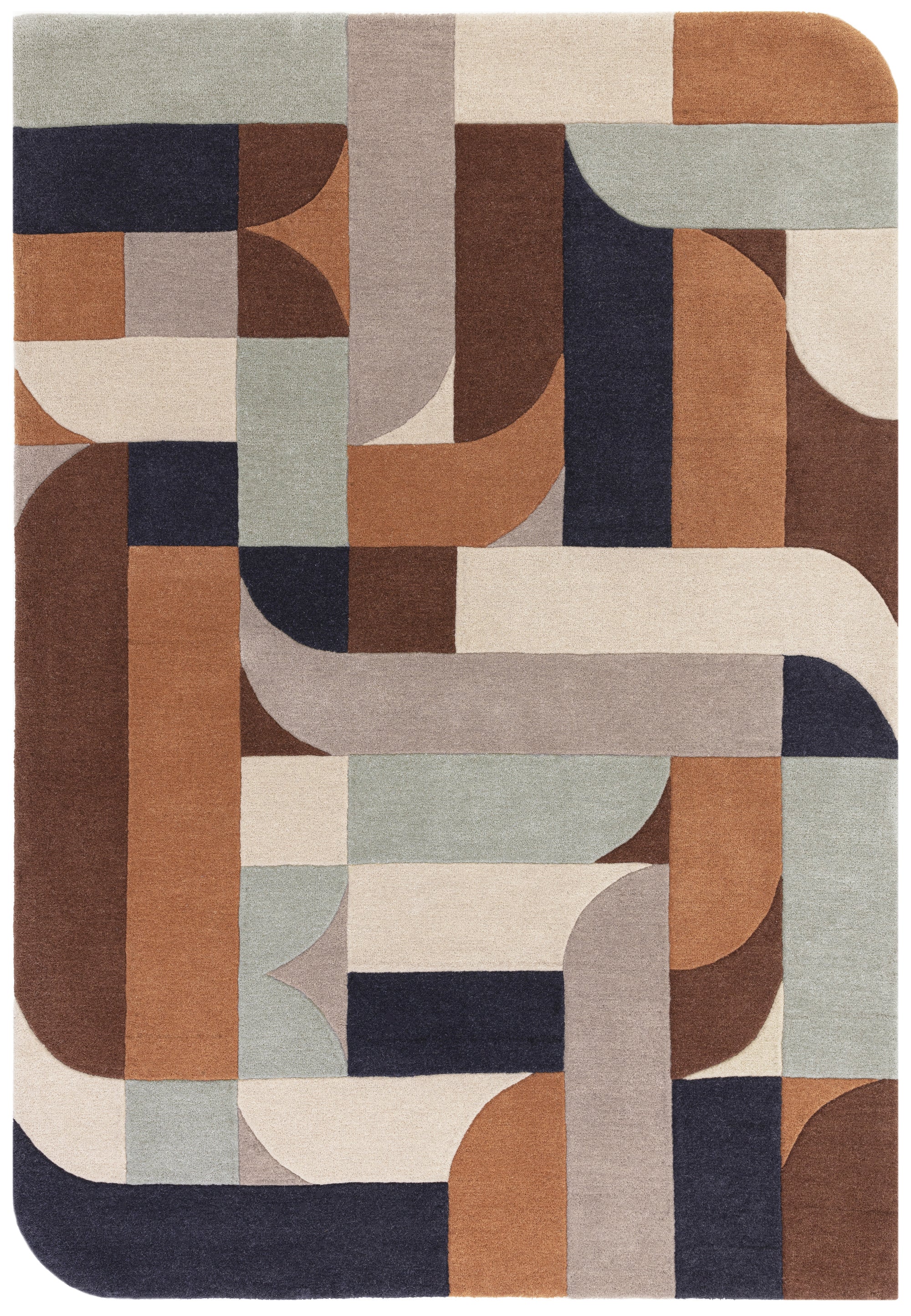 Matrix Klotski 88 Terractta Rug