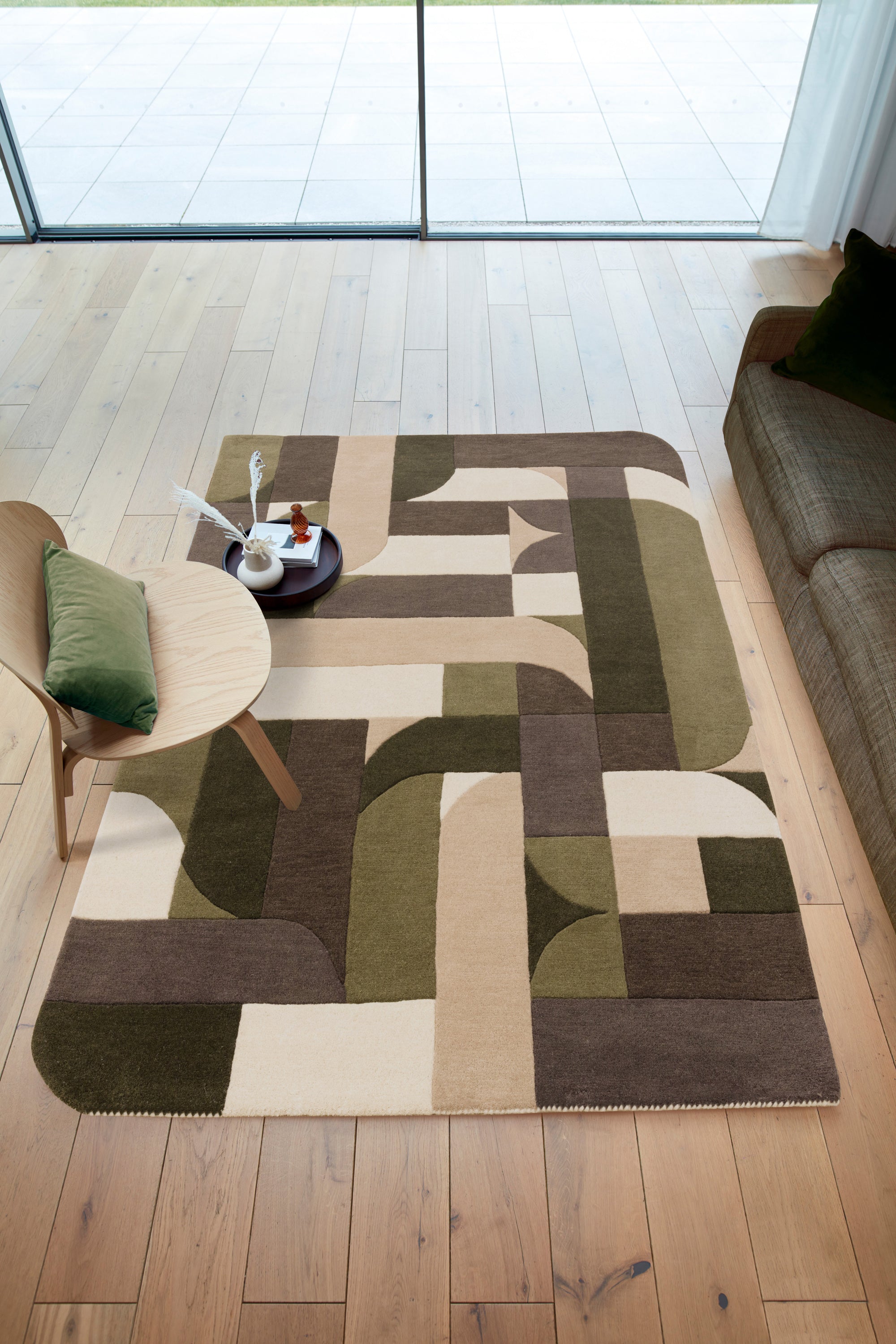 Matrix Klotski Sage Rug MAX90