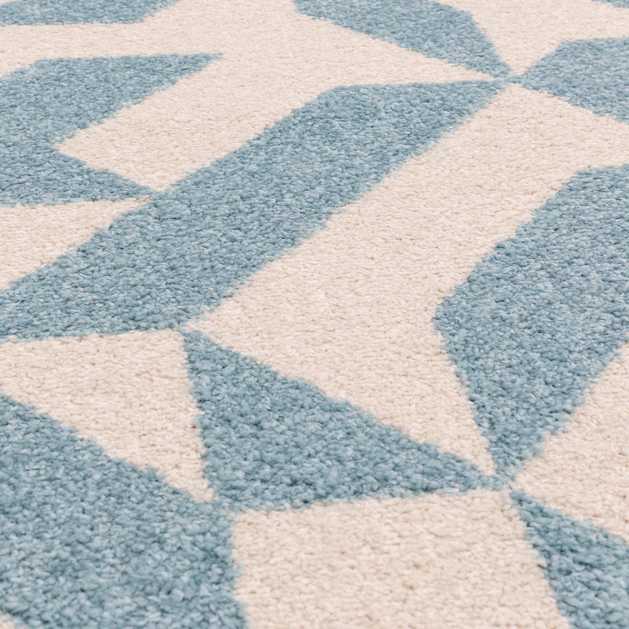 Muse MU03 Blue Shapes Rug