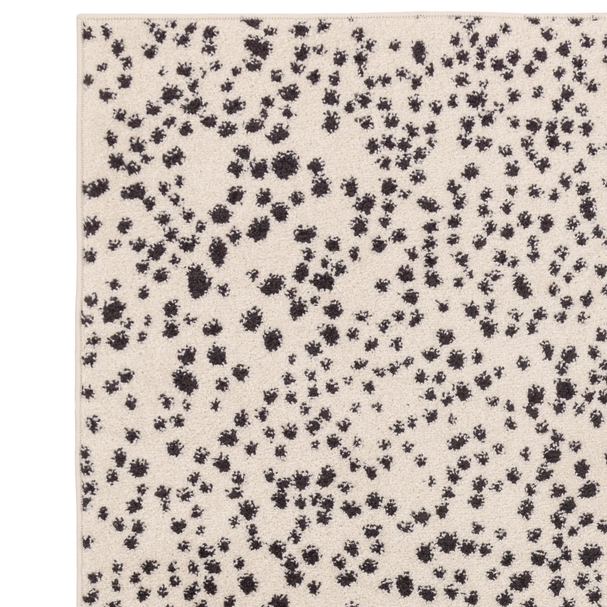 Muse MU11 Black Spotty Rug