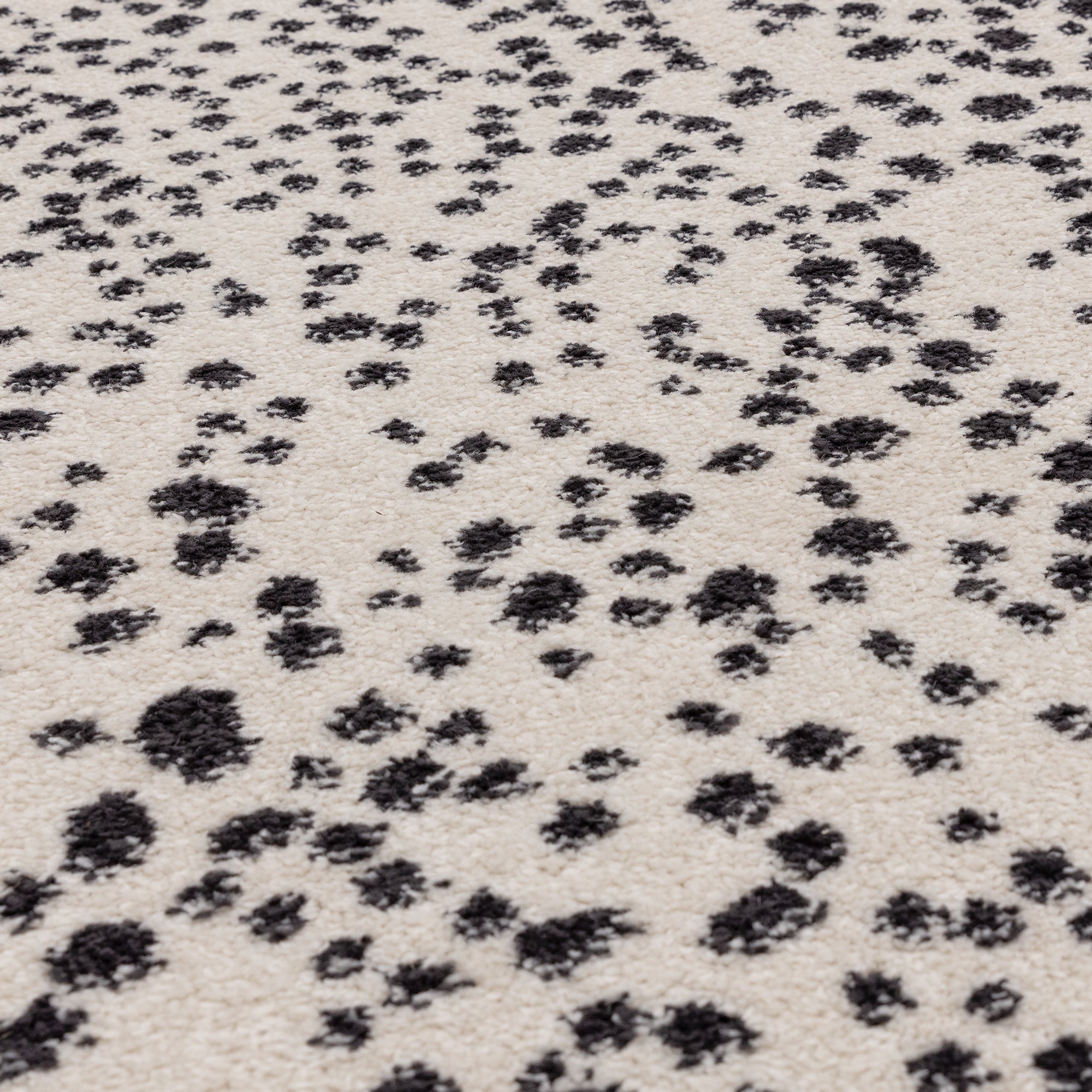 Muse MU11 Black Spotty Rug