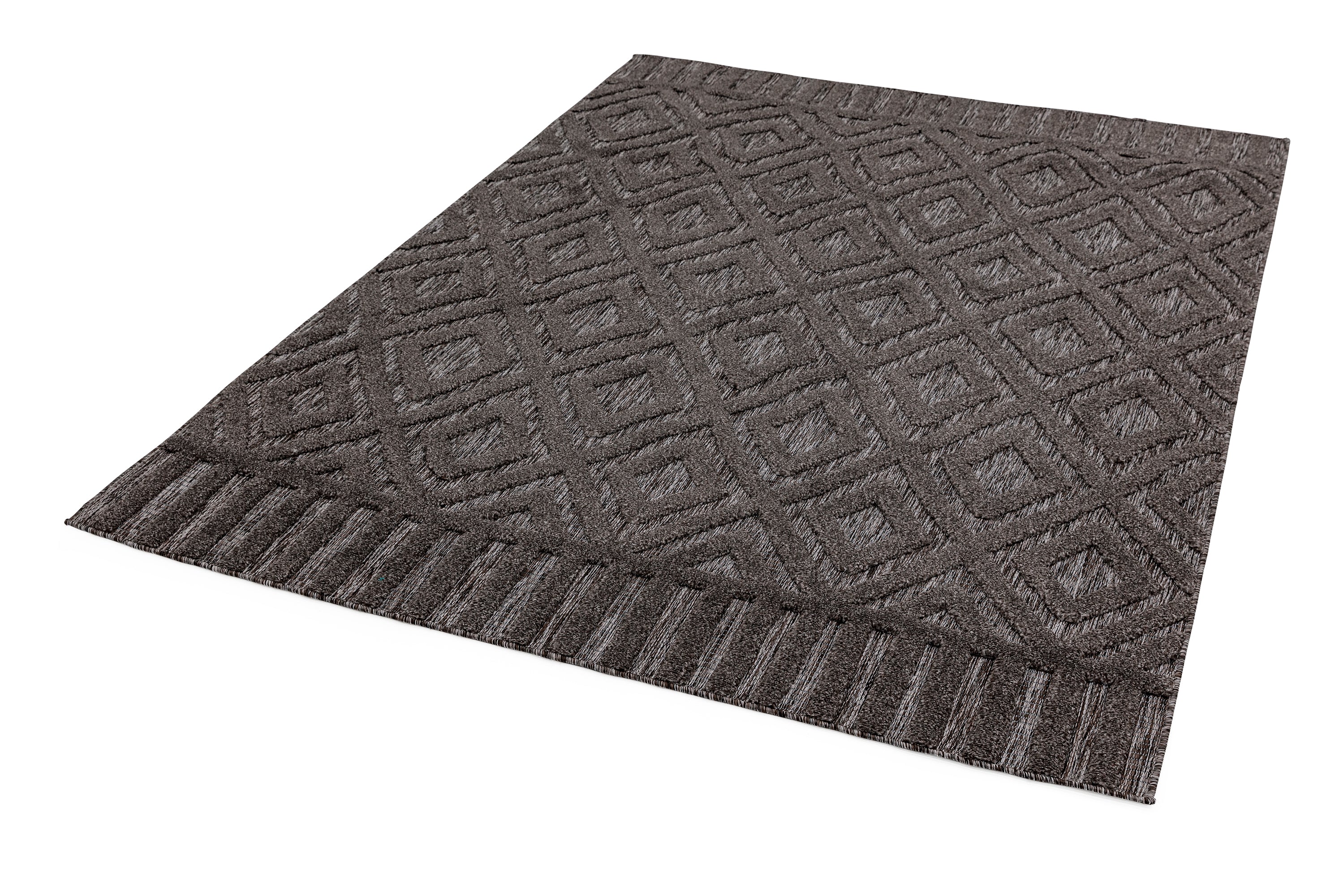 Salta SA02 Charcoal Diamond Rug