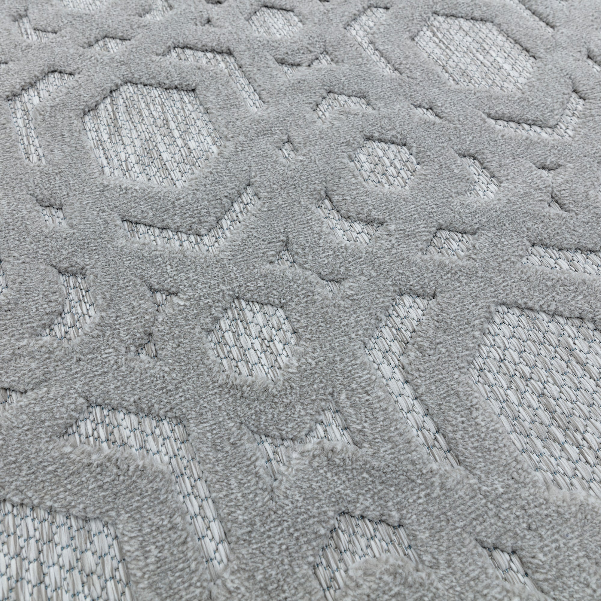 Salta SA03 Silver Geometric Rug