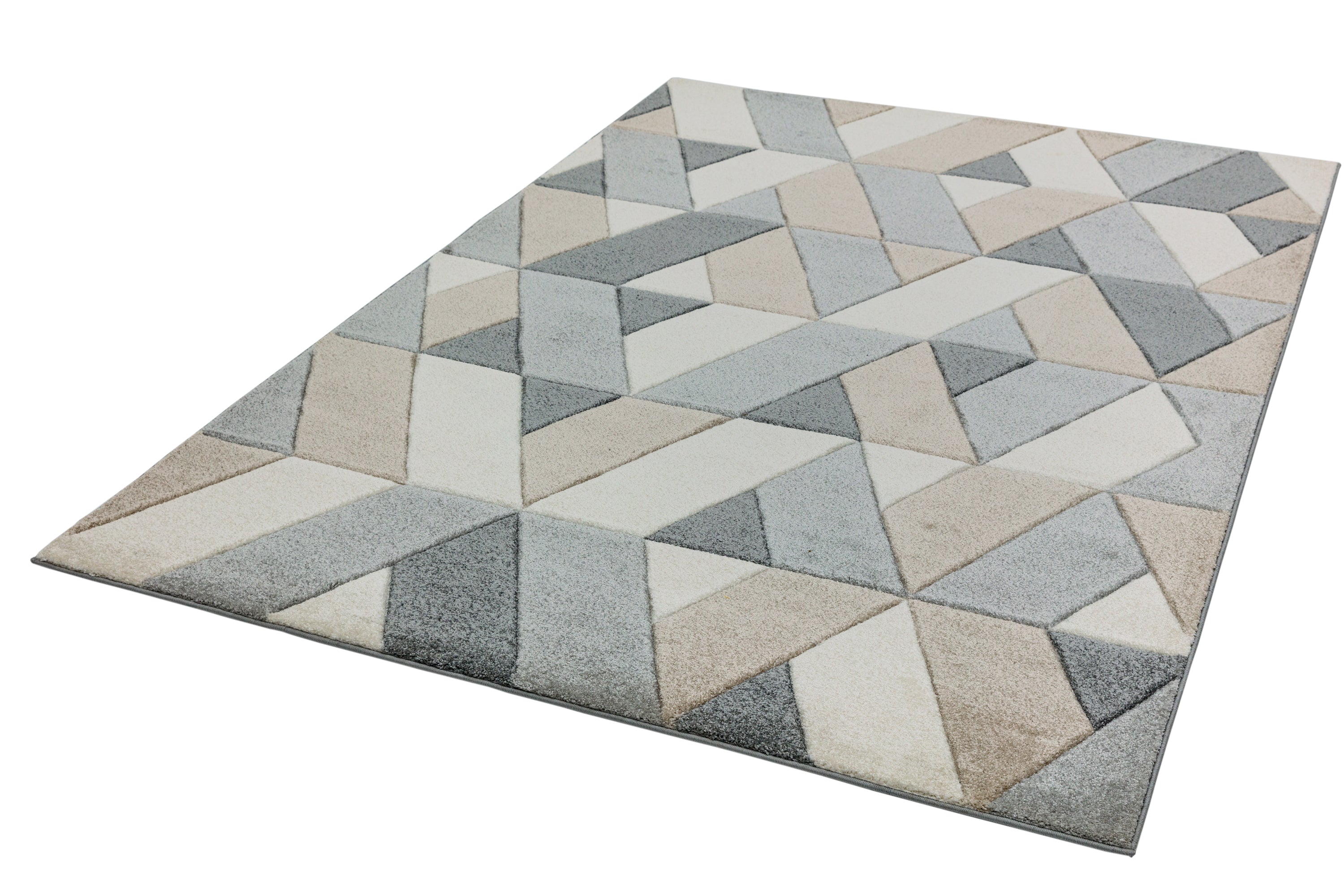 Sketch SK01 Rhombus Grey Rug