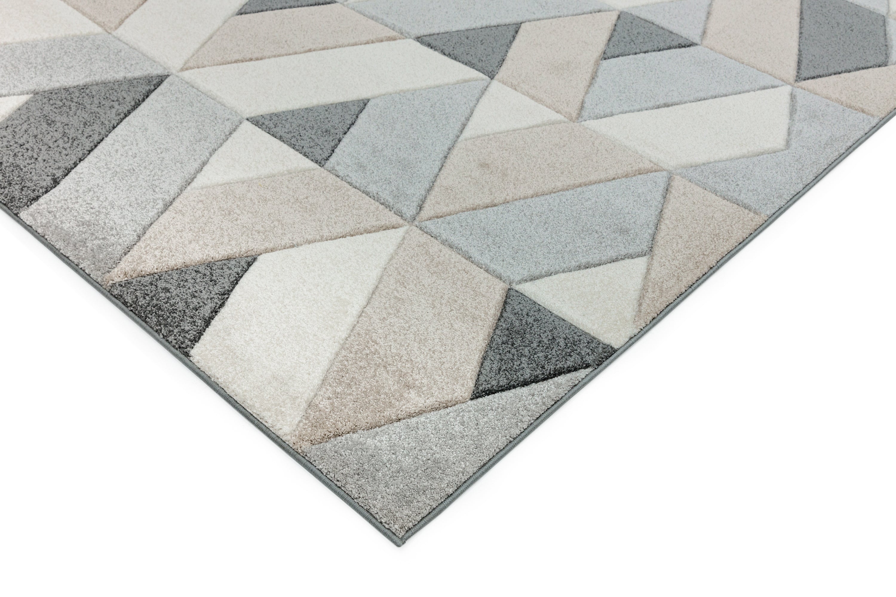 Sketch SK01 Rhombus Grey Rug