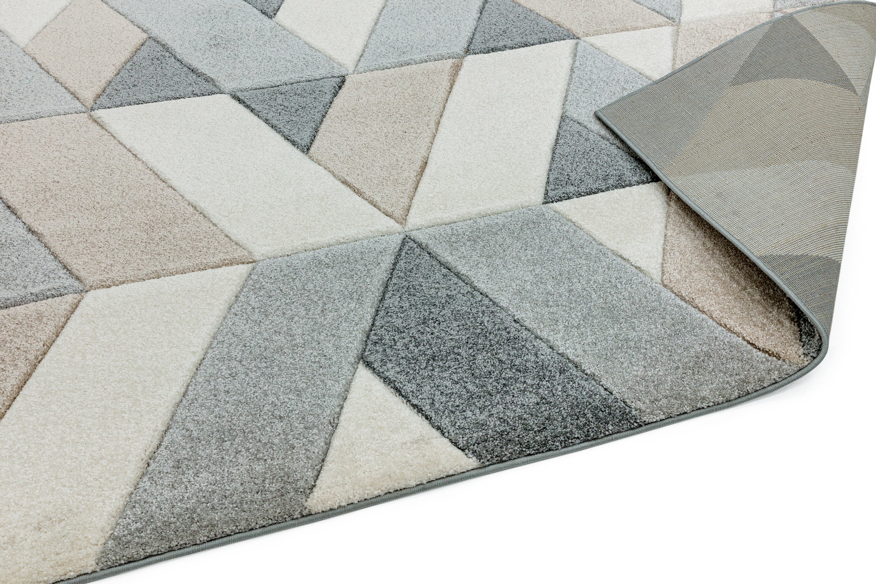 Sketch SK01 Rhombus Grey Rug