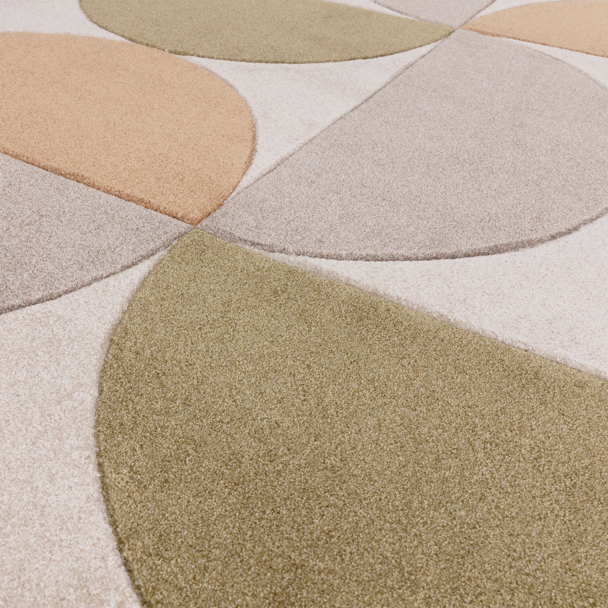 Sketch SK15 Curve Ochre Rug - Buy Rugs UK