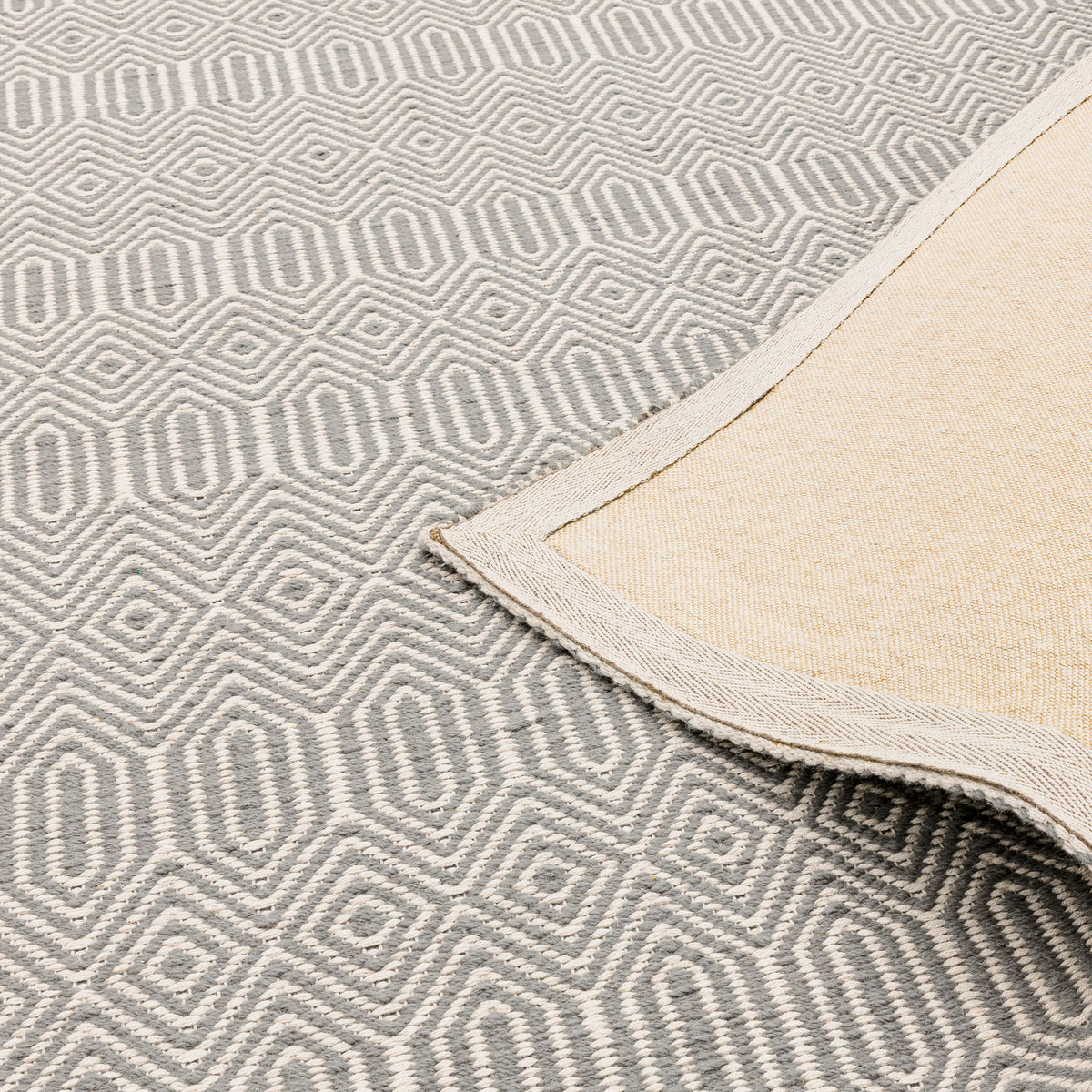 Sloan Silver Rug - Natural Weaves UK