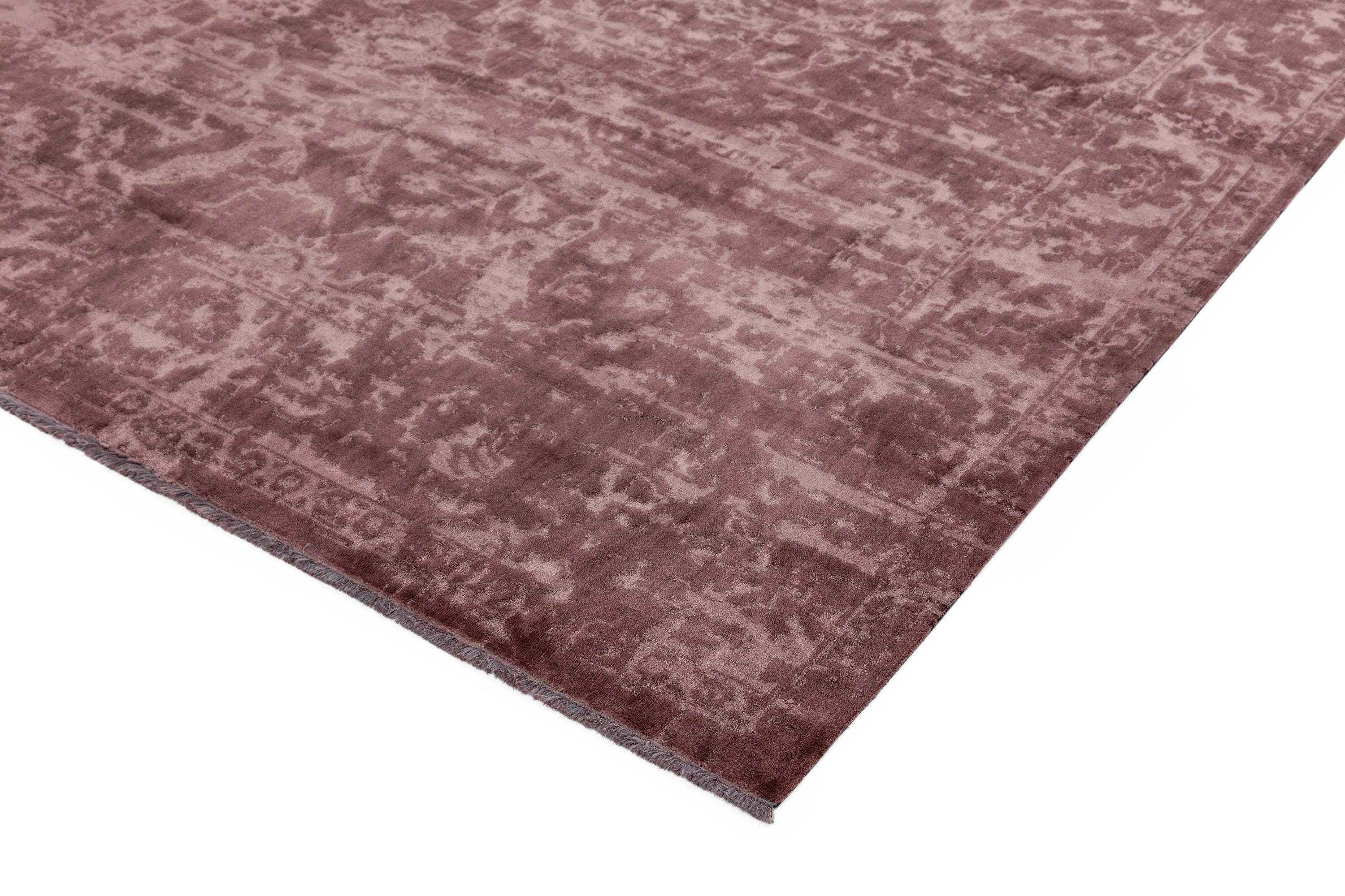 Zehraya ZE08 Cranberry Abstract Rug