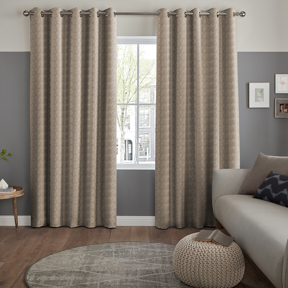 Akihi Taupe Curtains