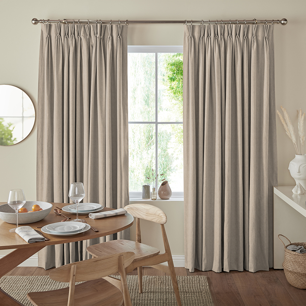 Meraki Taupe Curtains