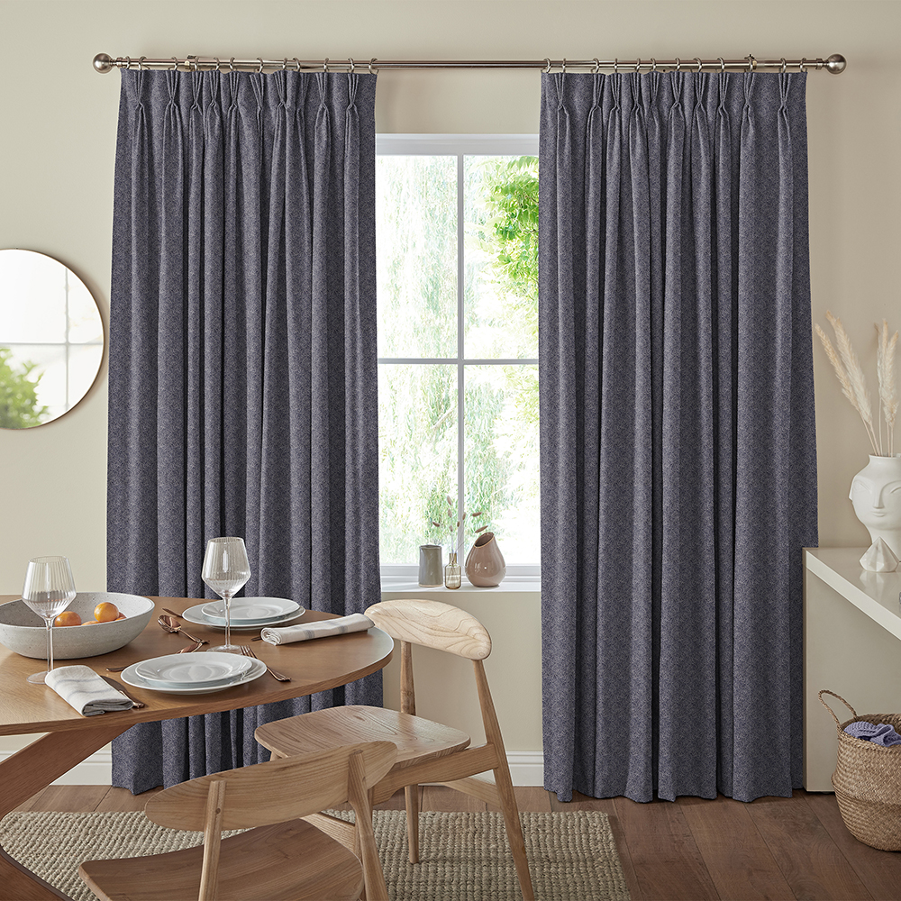 Meraki Indigo Curtains