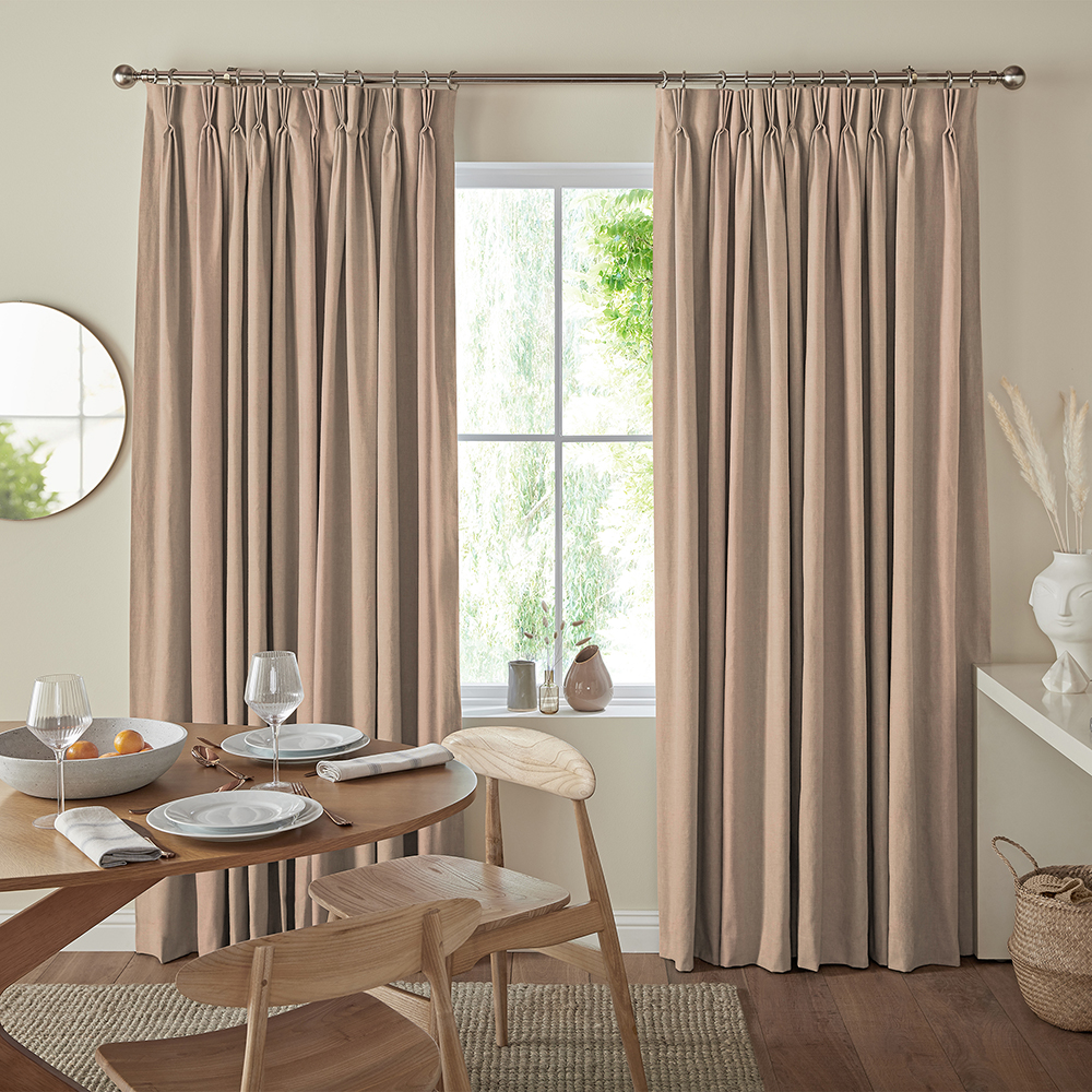 Orka Latte Curtains